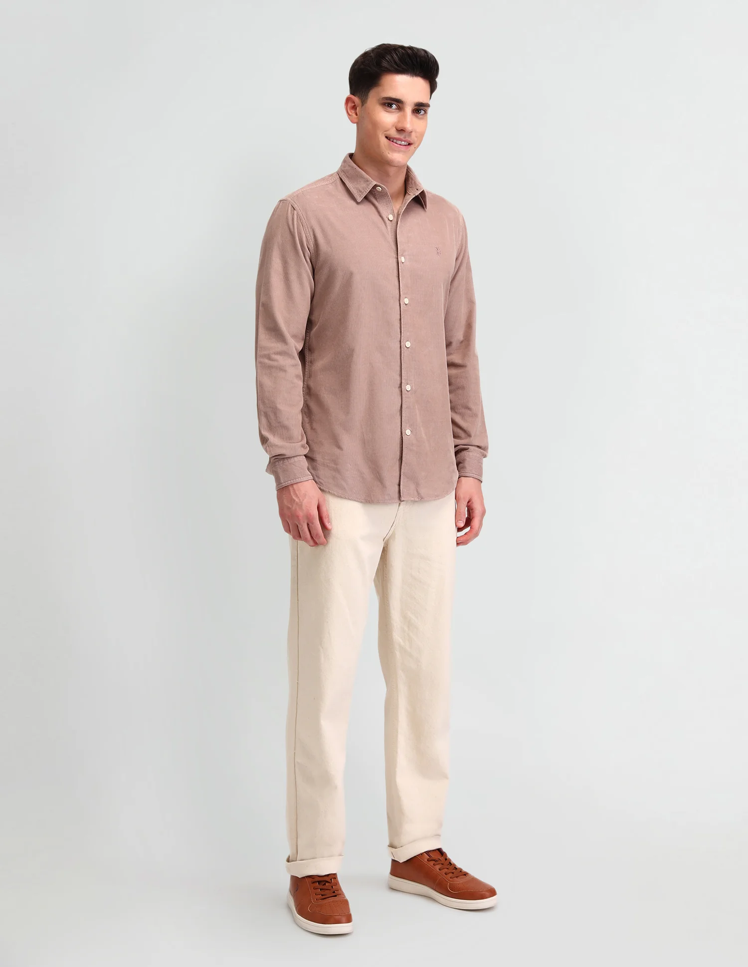 Textured Slim Fit Shirt - Image 3