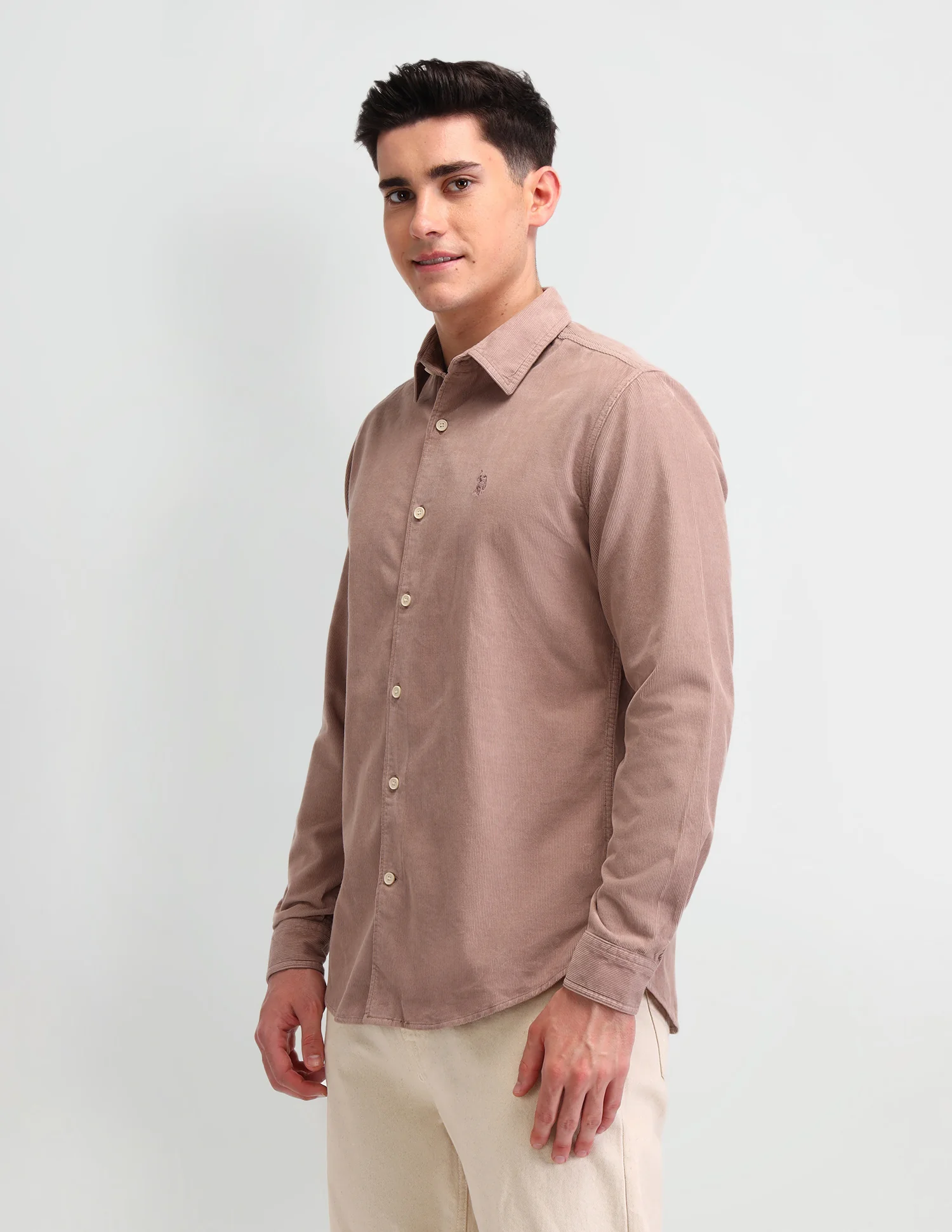 Textured Slim Fit Shirt - Image 4