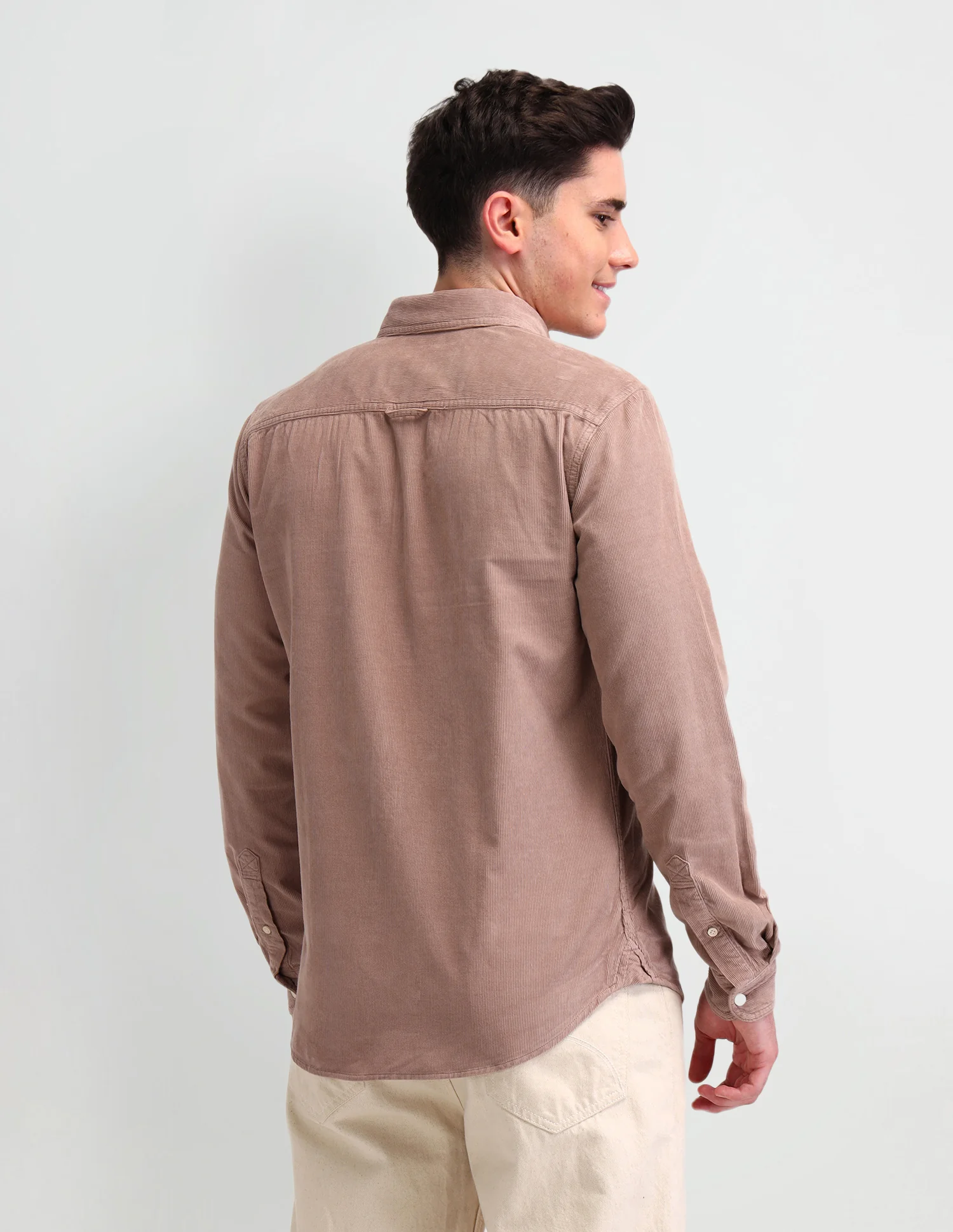 Textured Slim Fit Shirt - Image 5