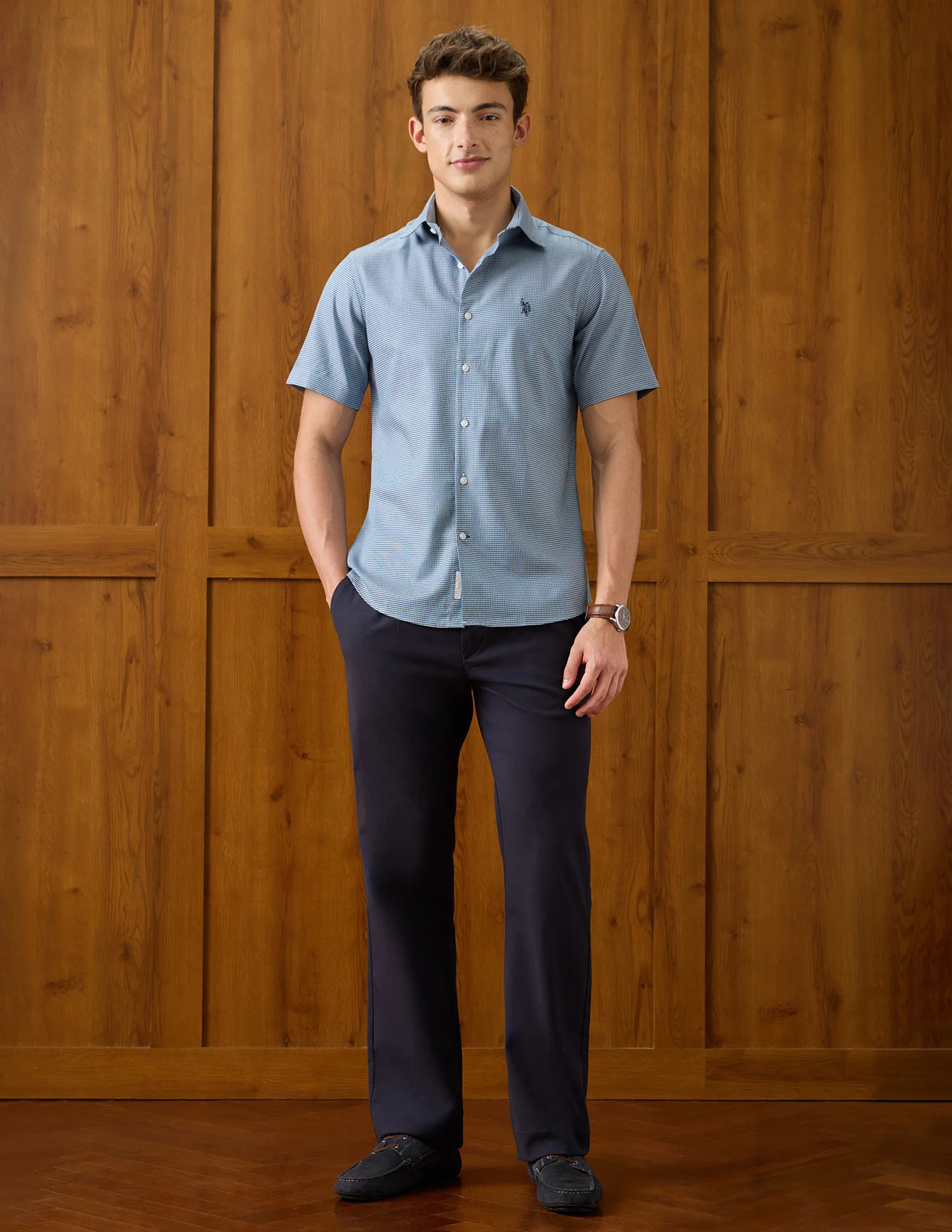 Textured Twill Shirt - Image 3