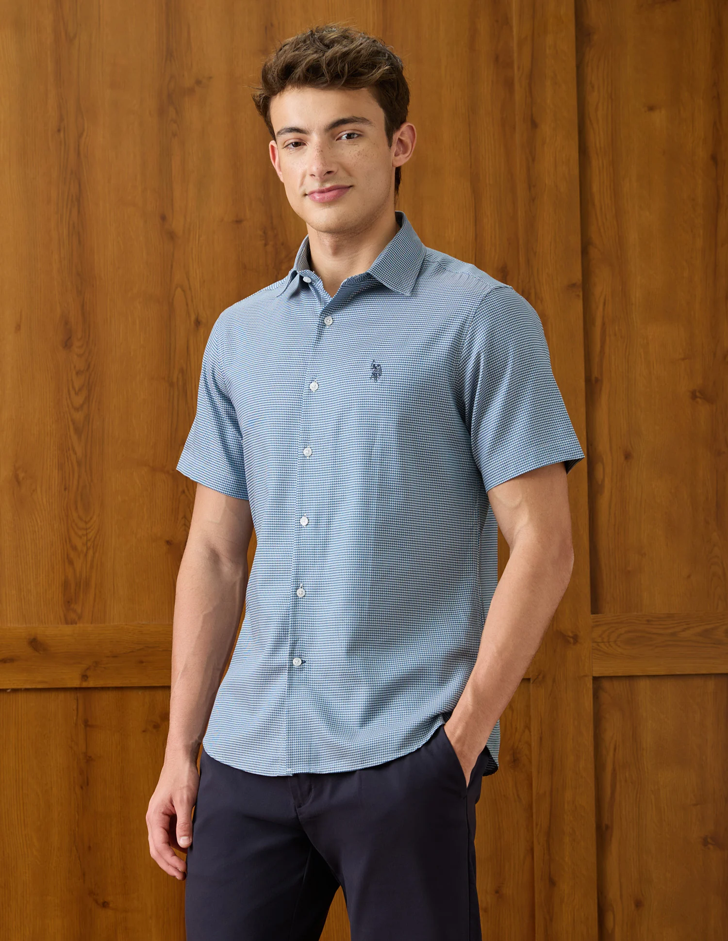 Textured Twill Shirt - Image 4
