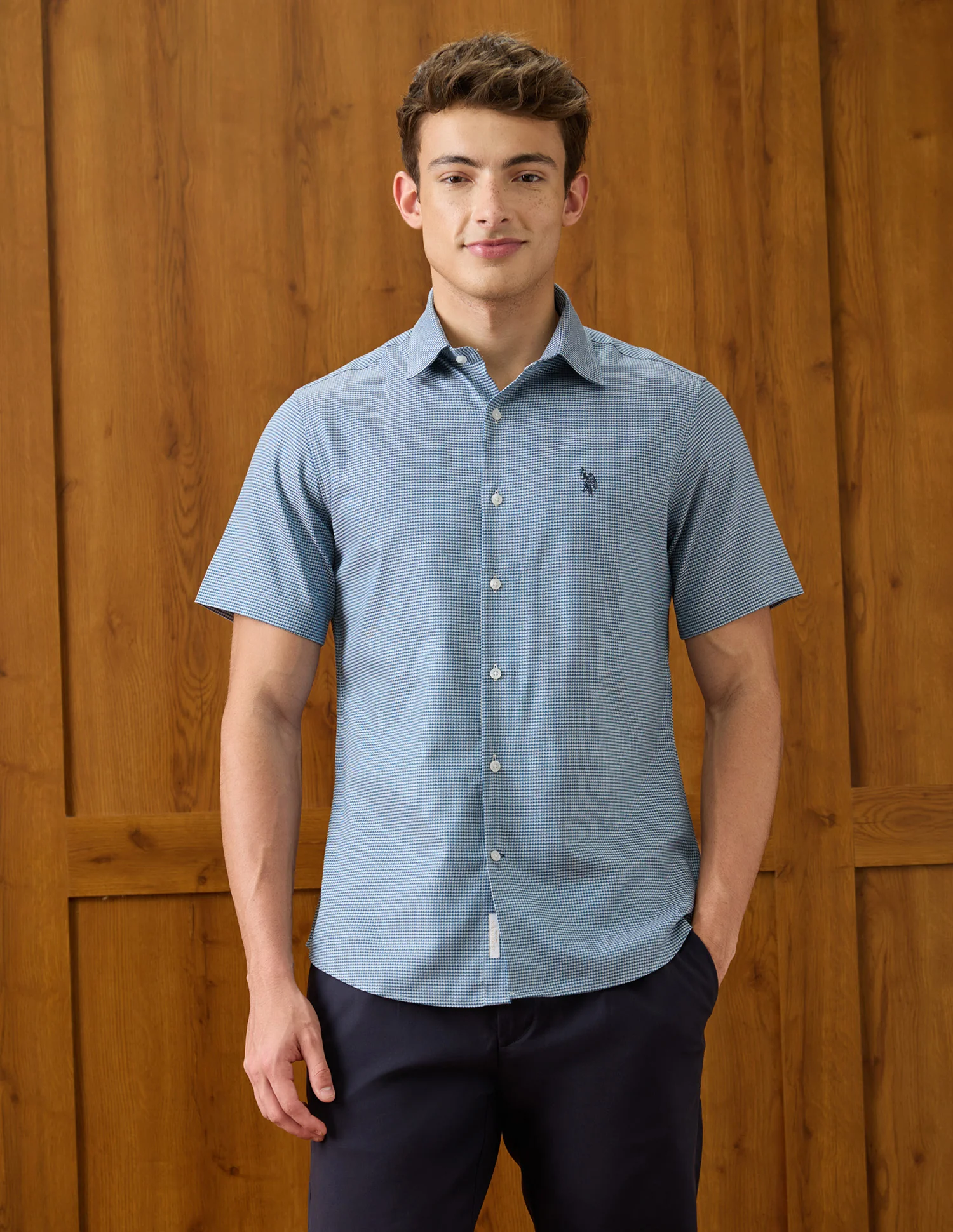 Textured Twill Shirt - Image 6