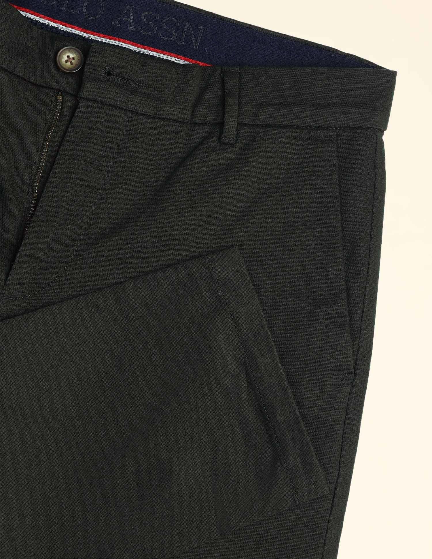 Textured Twill Trousers - Image 9