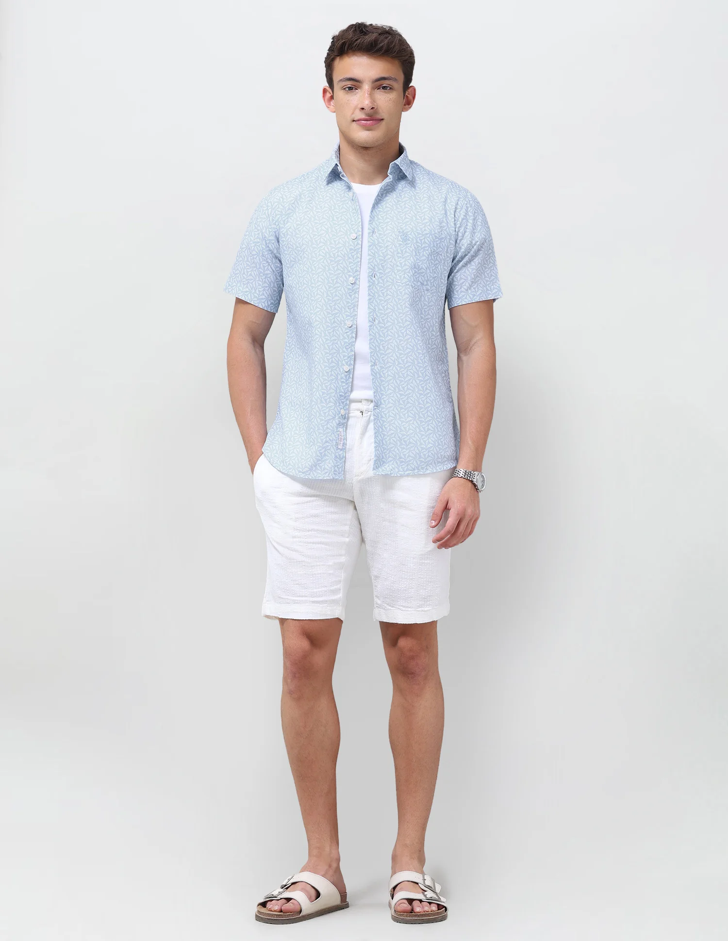 Tropical Printed Regular Fit Shirt - Image 3