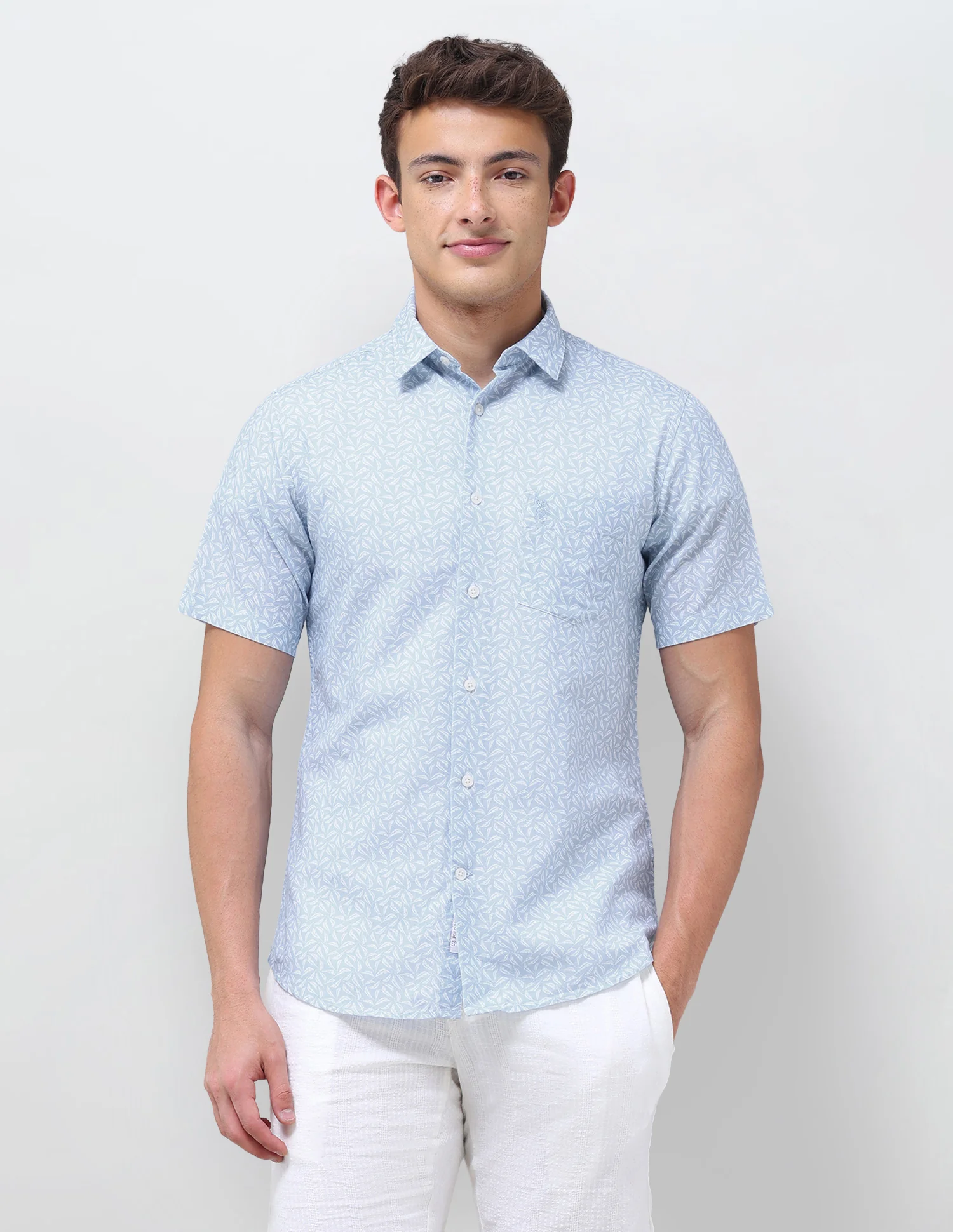 Tropical Printed Regular Fit Shirt - Image 6