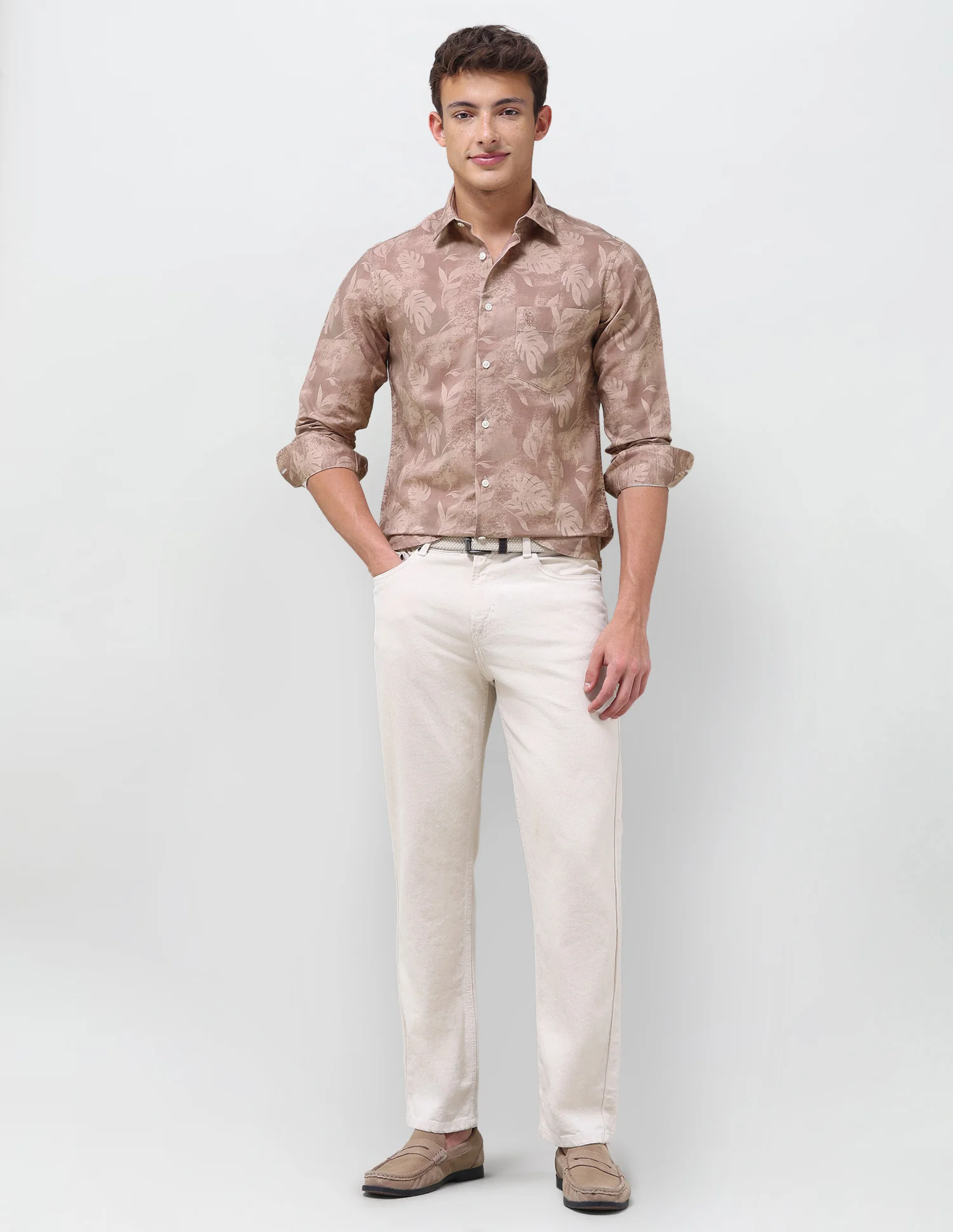 Tropical Printed Regular Fit Shirt - Image 3