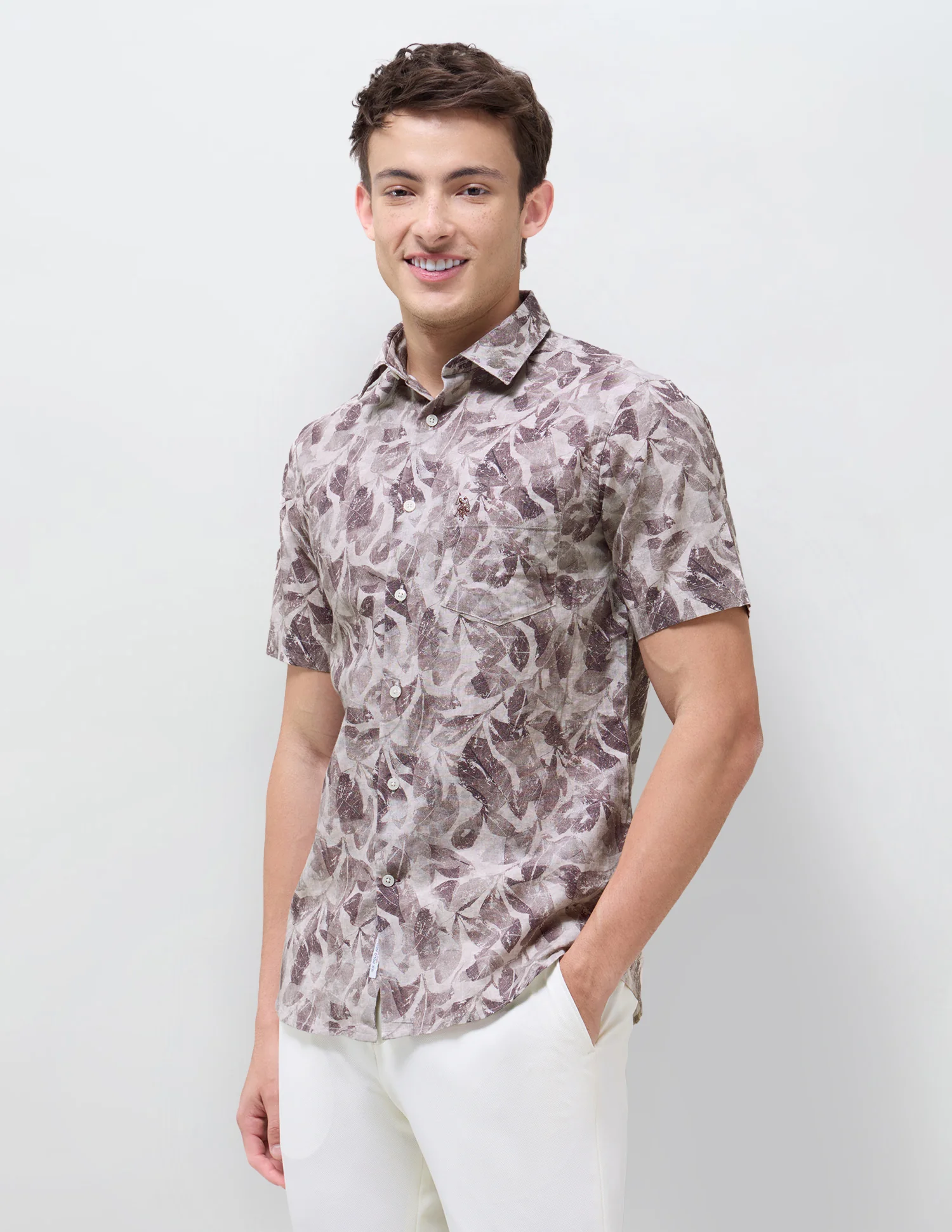Tropical Printed Regular Fit Shirt - Image 4
