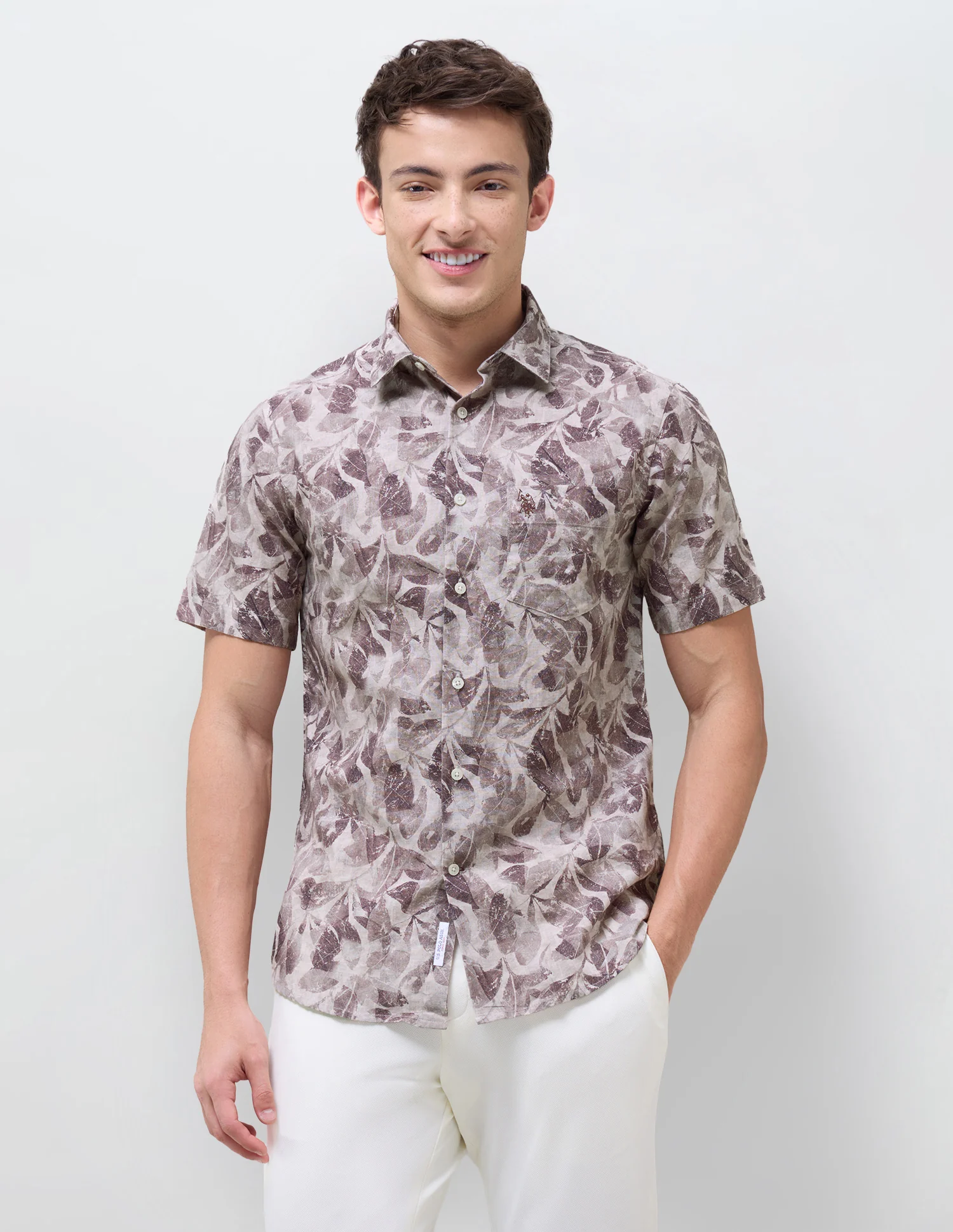 Tropical Printed Regular Fit Shirt - Image 6