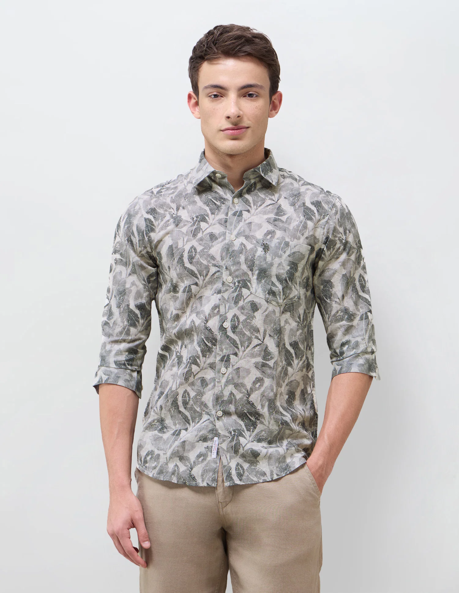Tropical Printed Regular Fit Shirt - Image 6