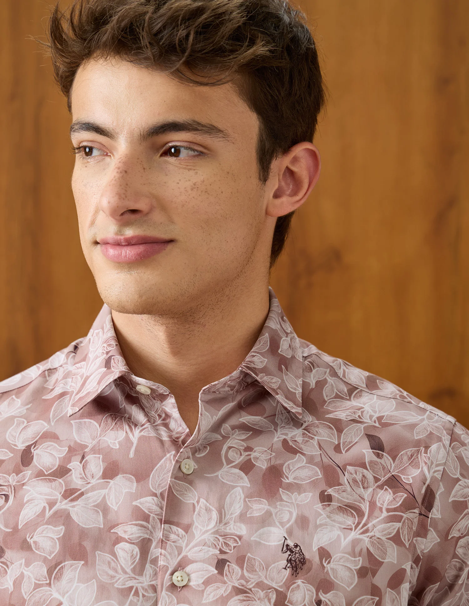 Tropical Printed Satin Shirt - Image 7