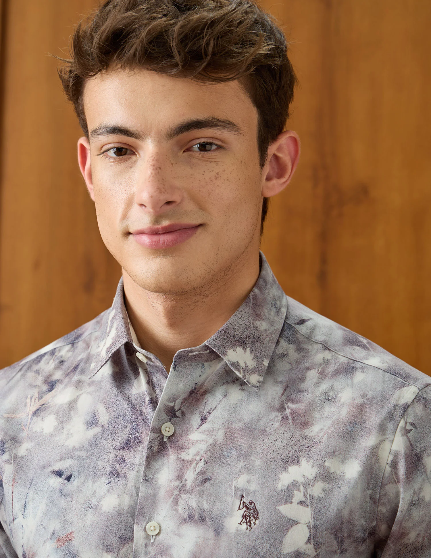 Tropical Printed Satin Shirt - Image 7
