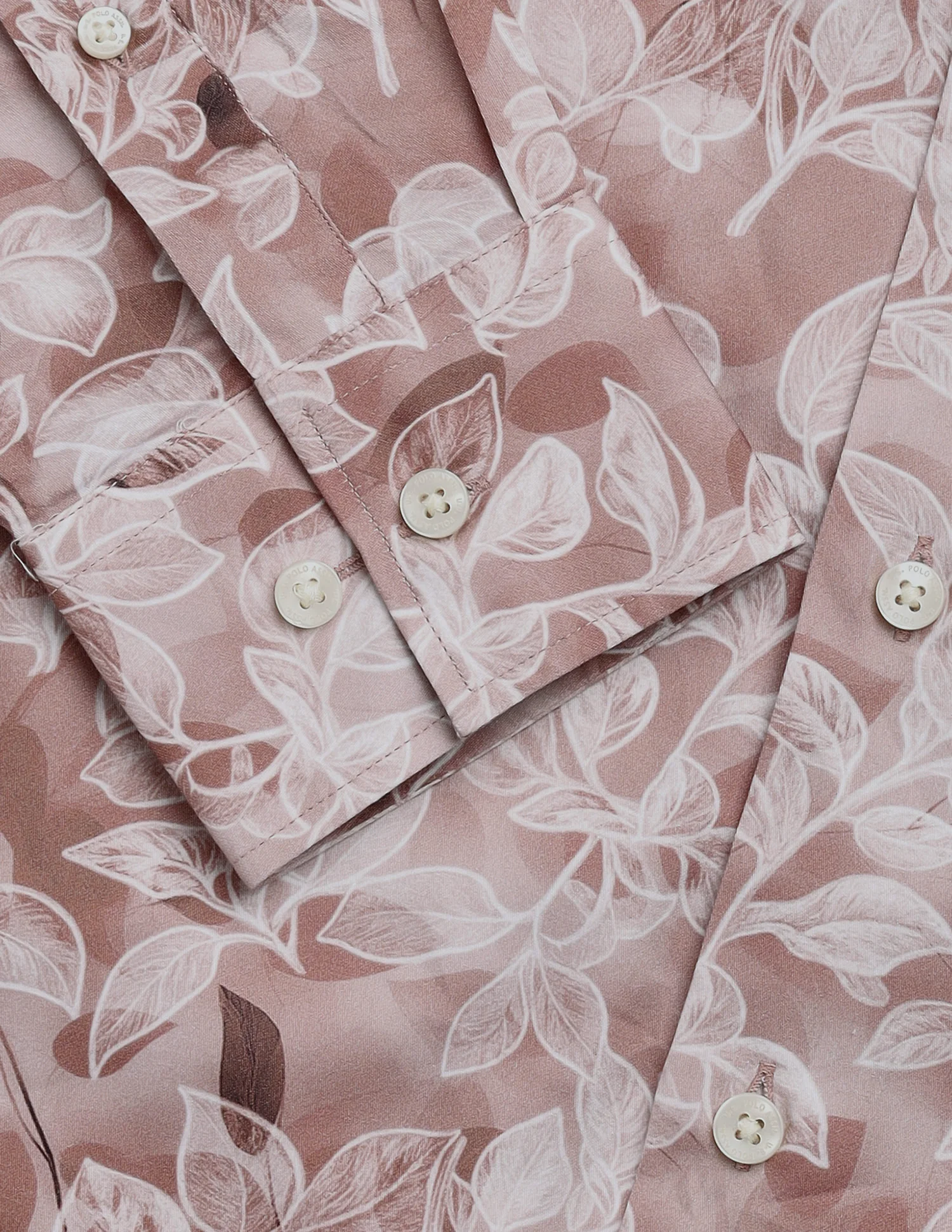 Tropical Printed Satin Shirt - Image 8