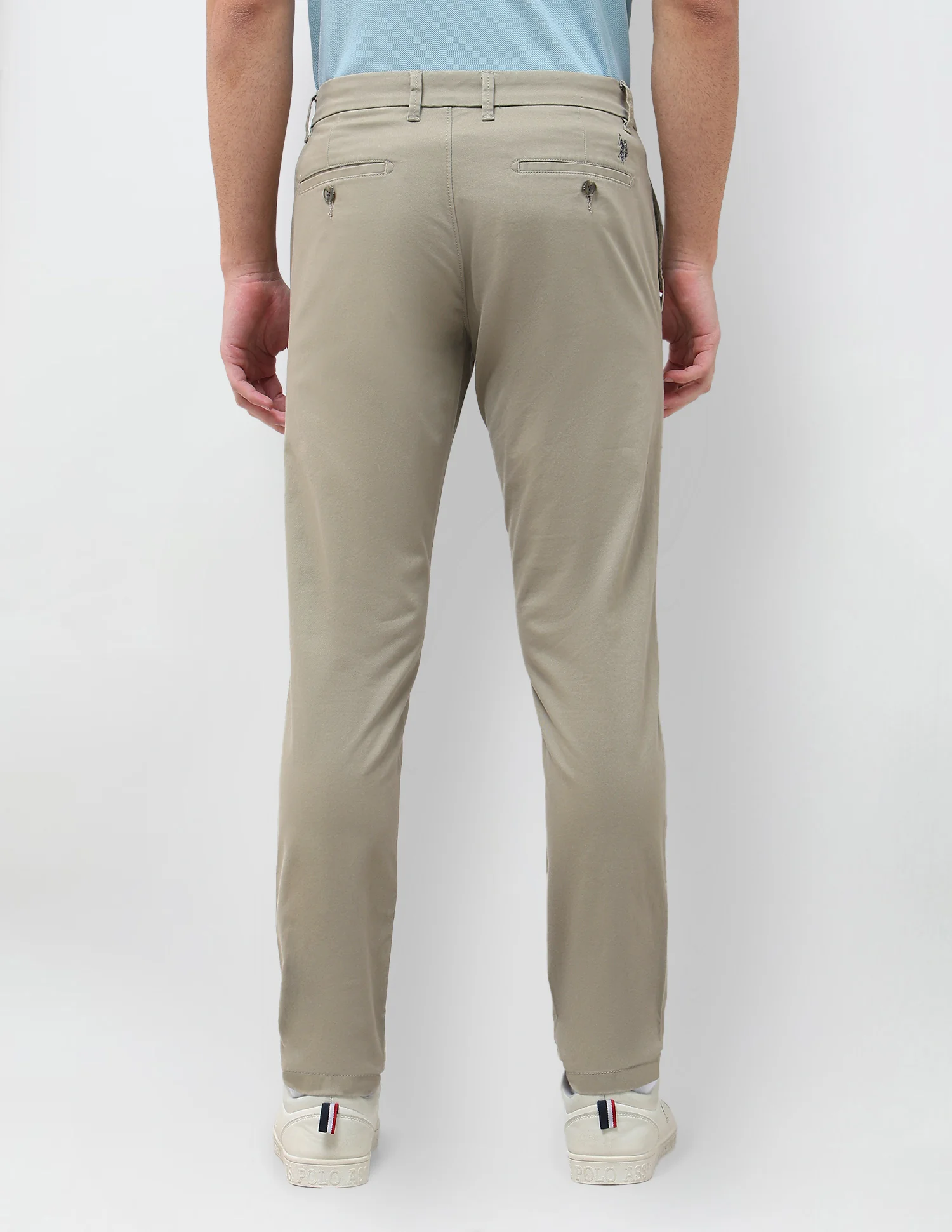 Twill Austin Slim Fit Trousers - Image 5