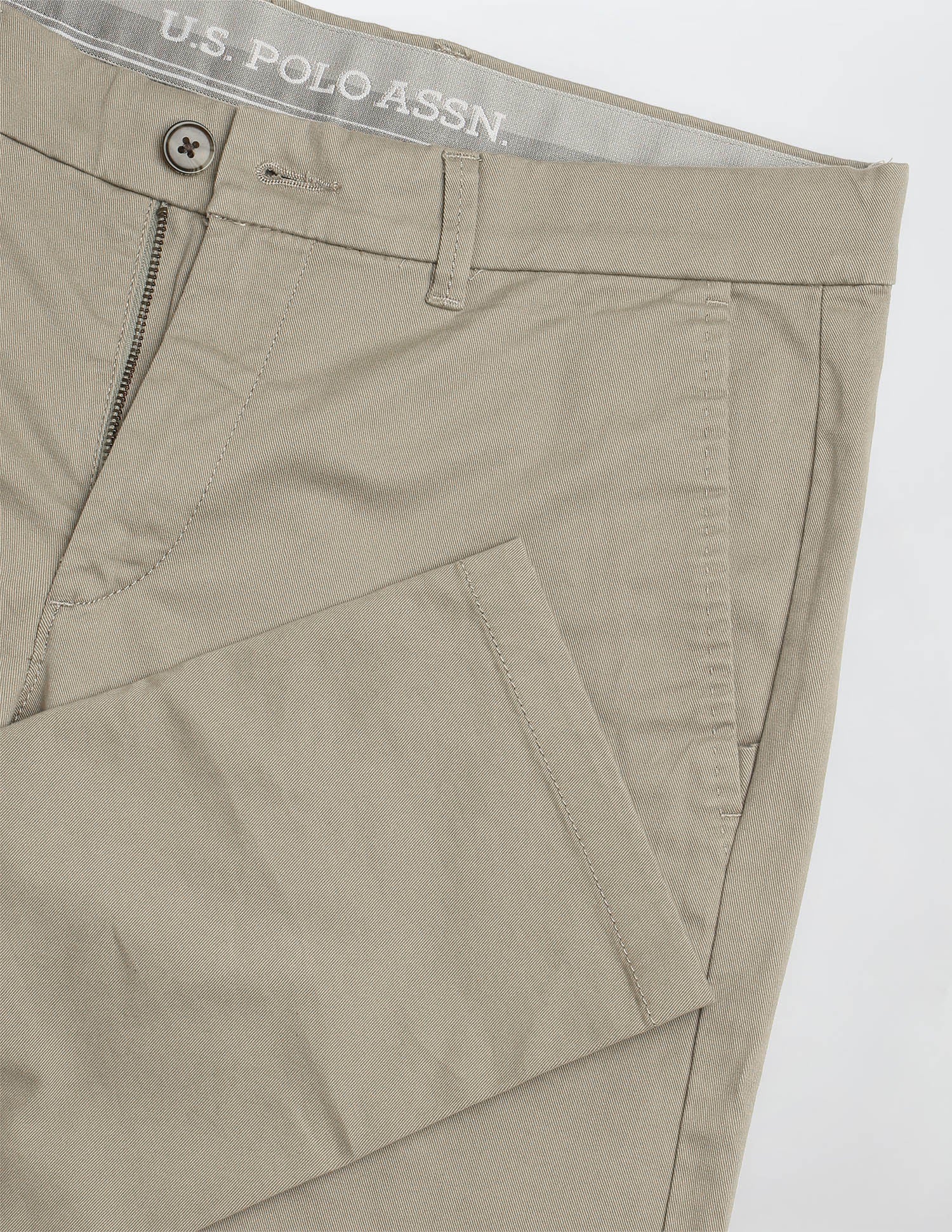 Twill Austin Slim Fit Trousers - Image 9