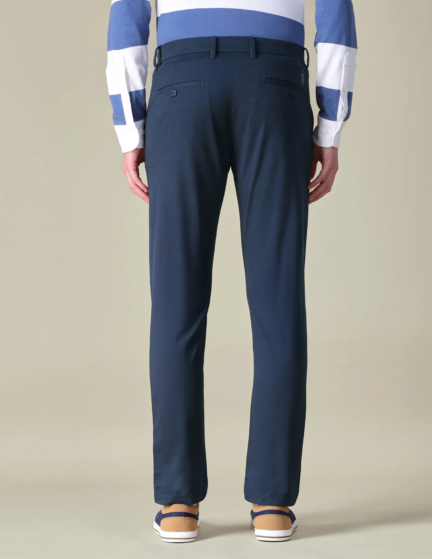 Twill Austin Trim Regular Fit Trousers - Image 5