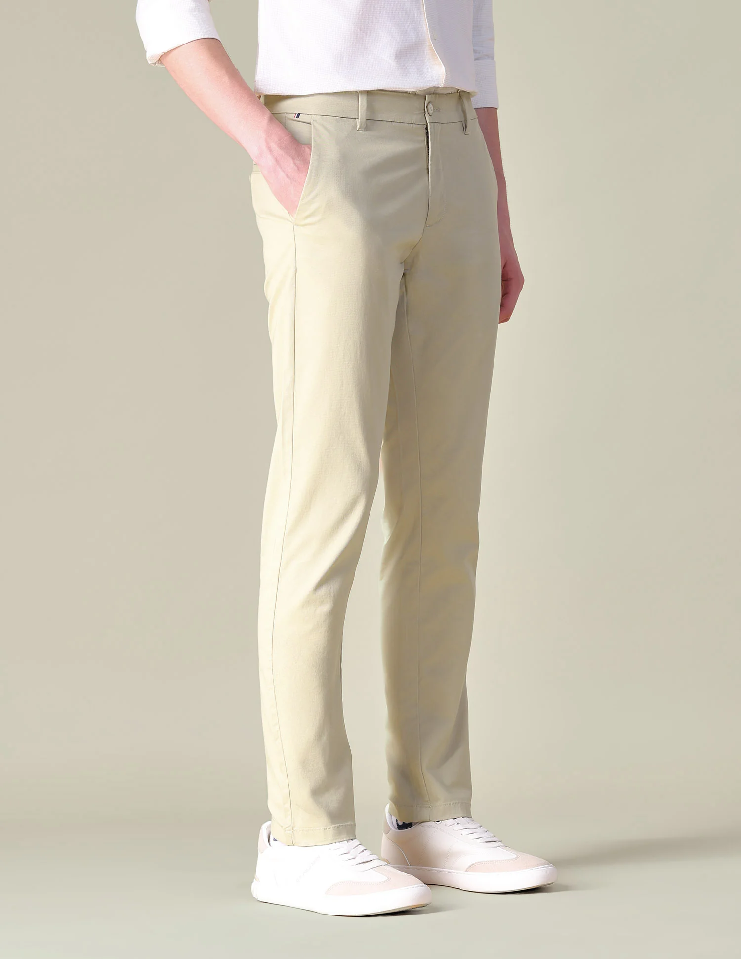 Twill Austin Trim Regular Fit Trousers - Image 4