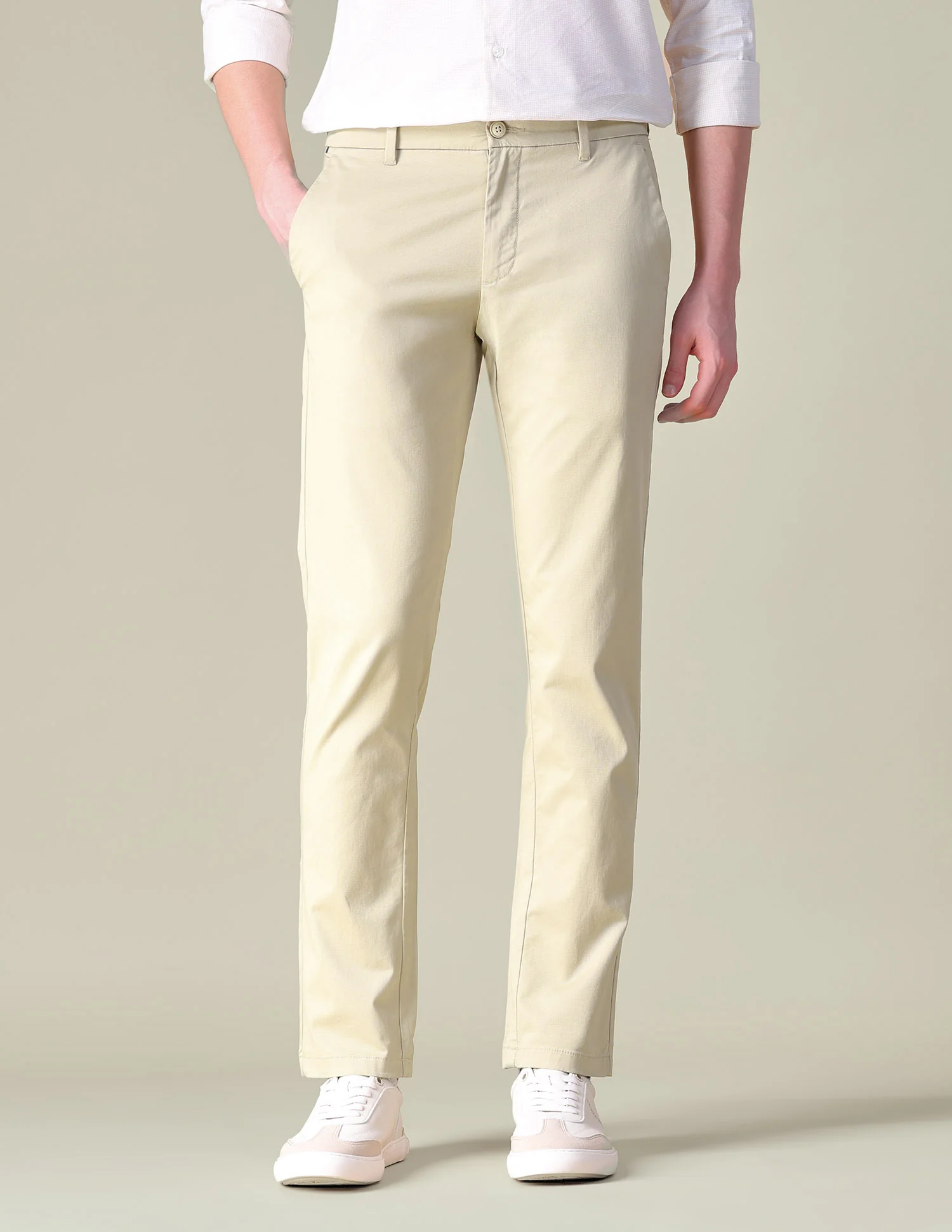 Twill Austin Trim Regular Fit Trousers - Image 6