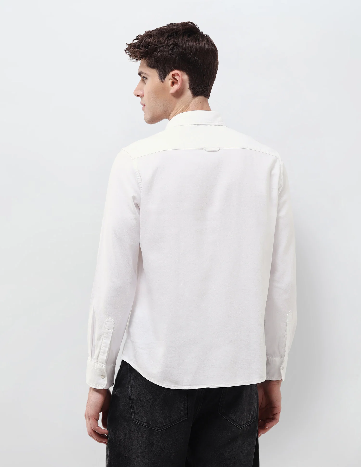 Twill Comfort Fit Shirt - Image 5