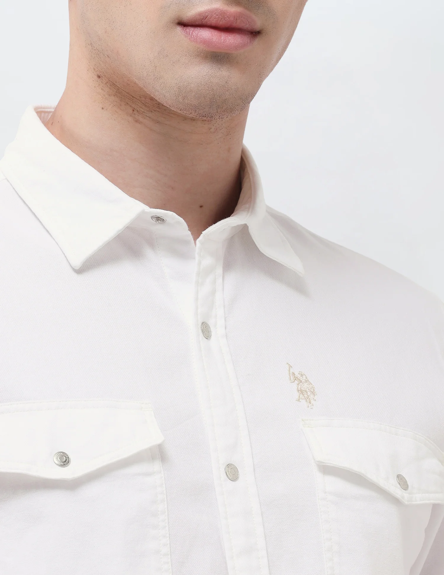 Twill Comfort Fit Shirt - Image 7