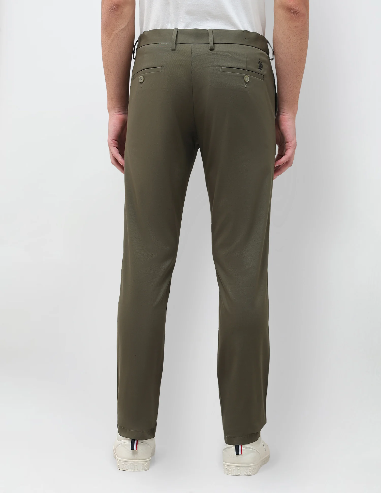 Twill Denver Slim Fit Trousers - Image 5