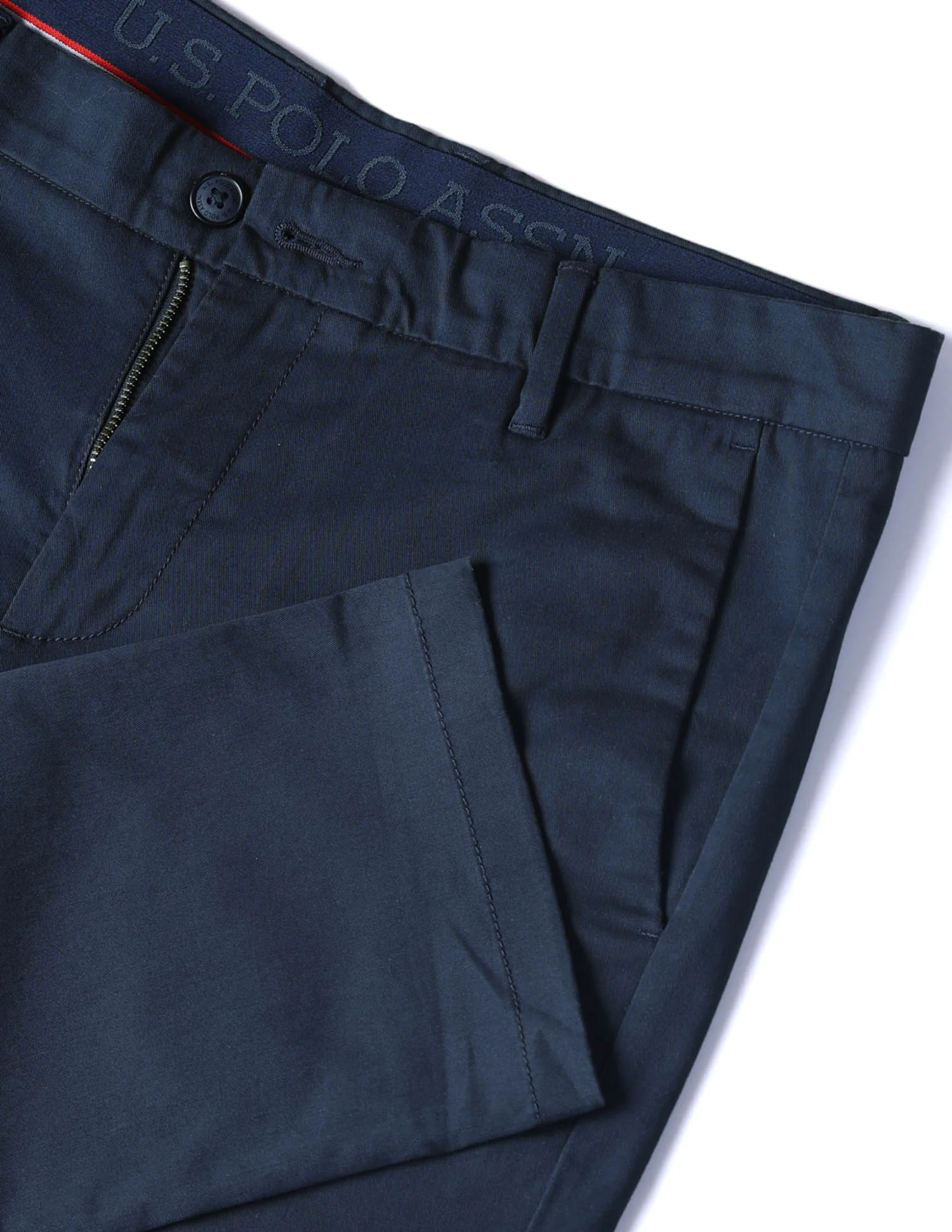 Twill Denver Slim Fit Trousers - Image 9