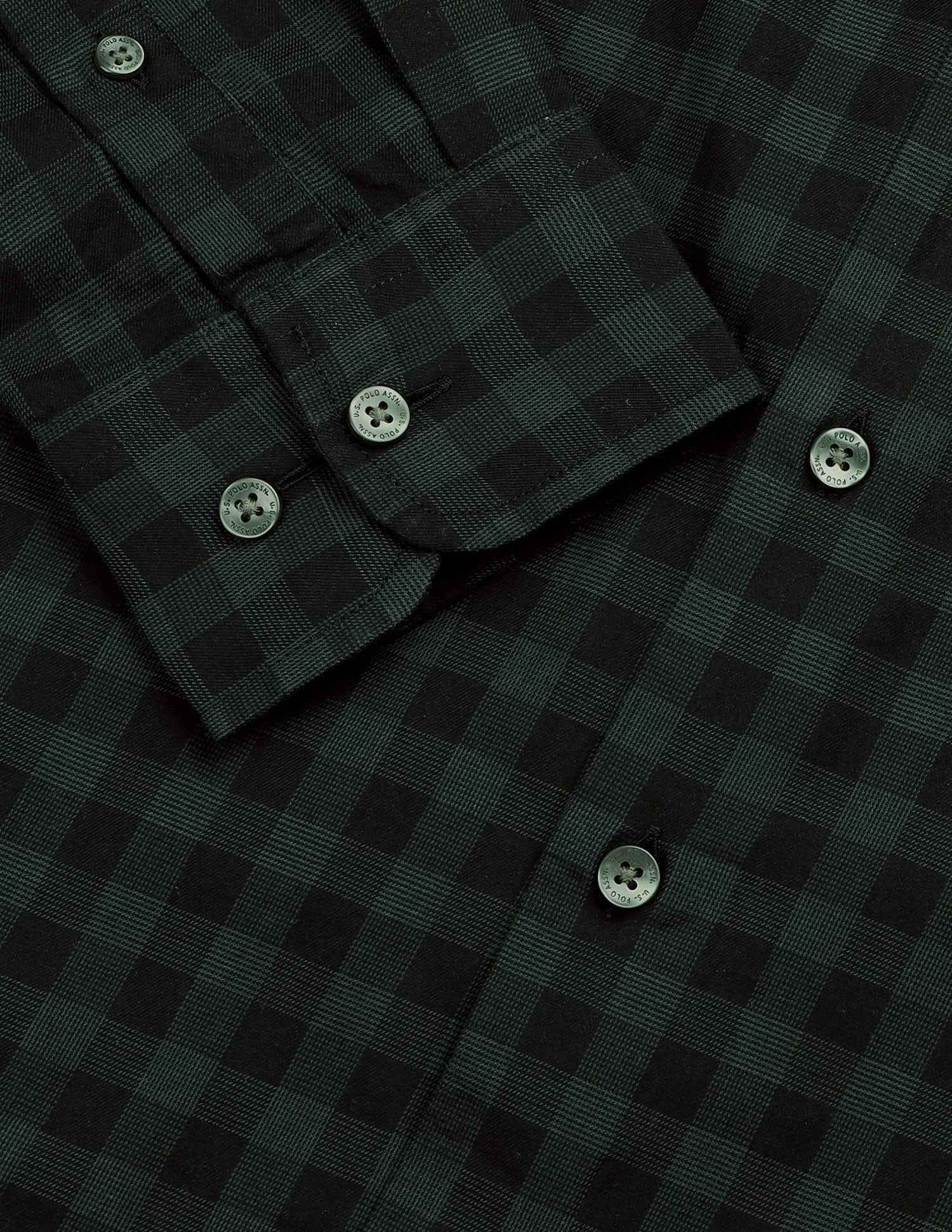 Twill Gingham Checked Shirt - Image 8