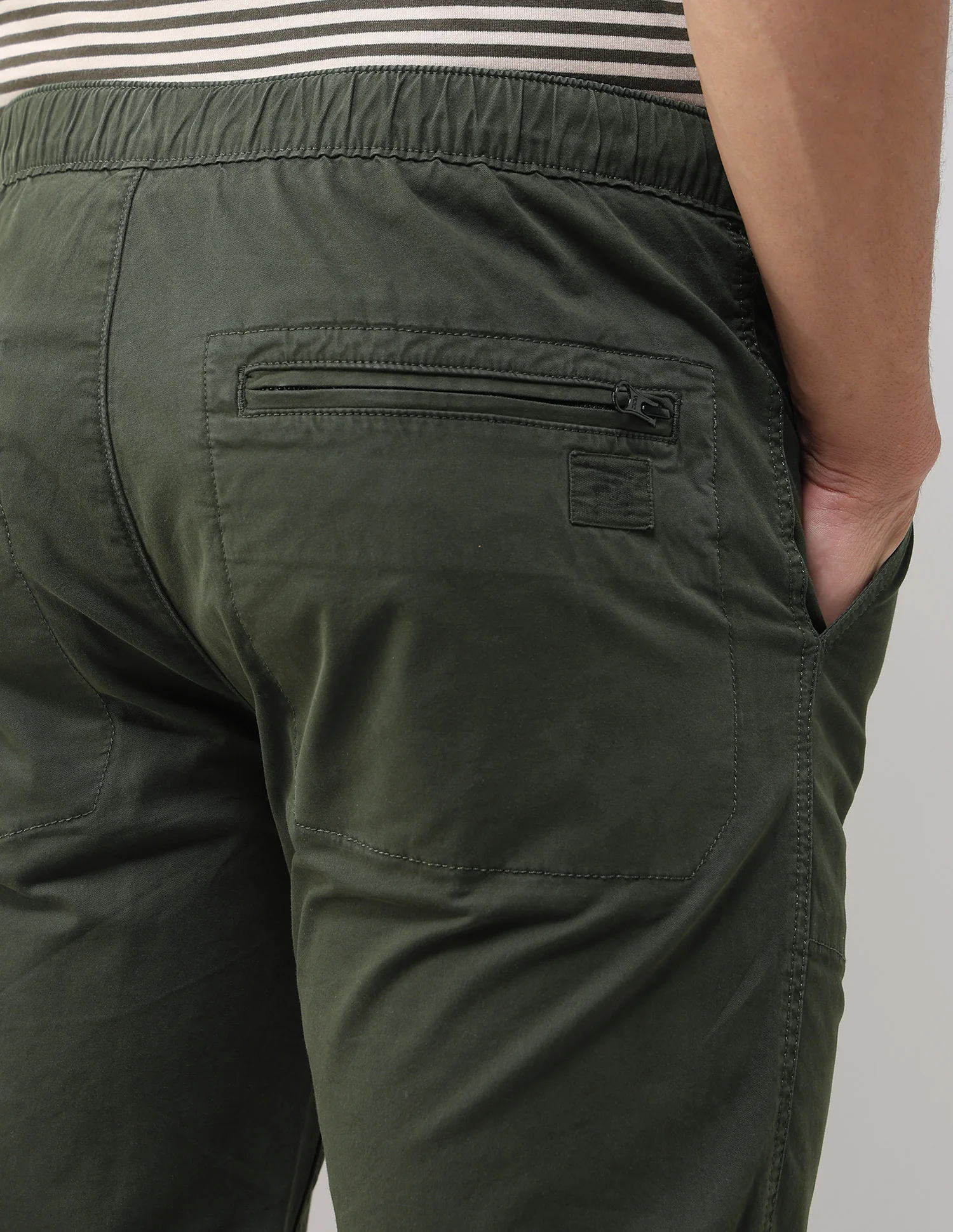 Twill Harold Slim Straight Fit Trousers - Image 8
