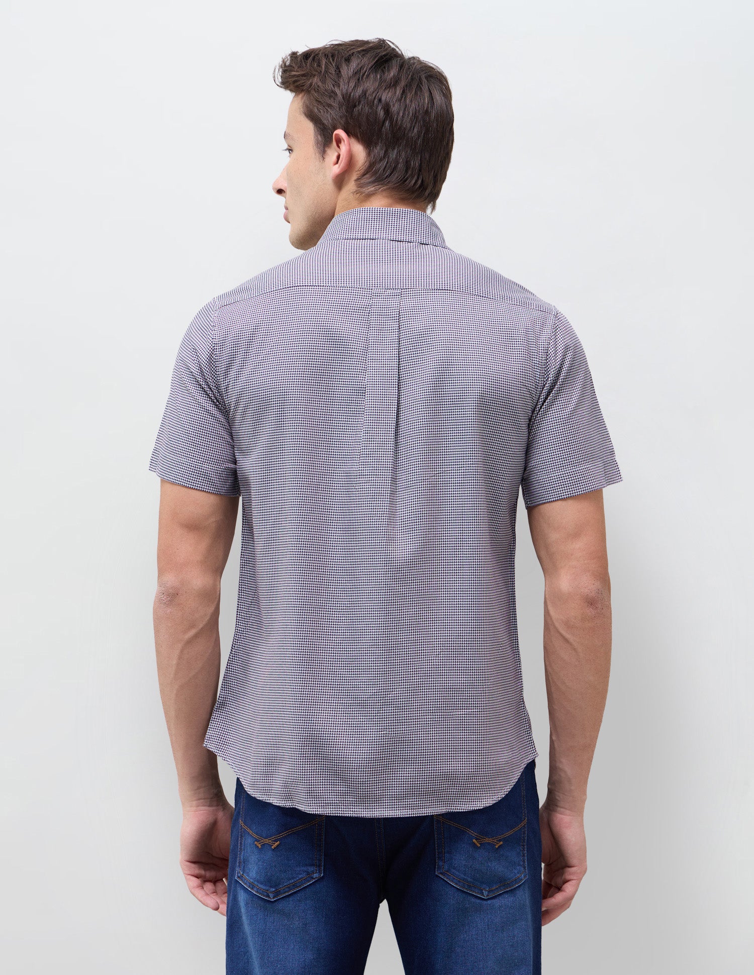 Twill Houndstooth Shirt - Image 5