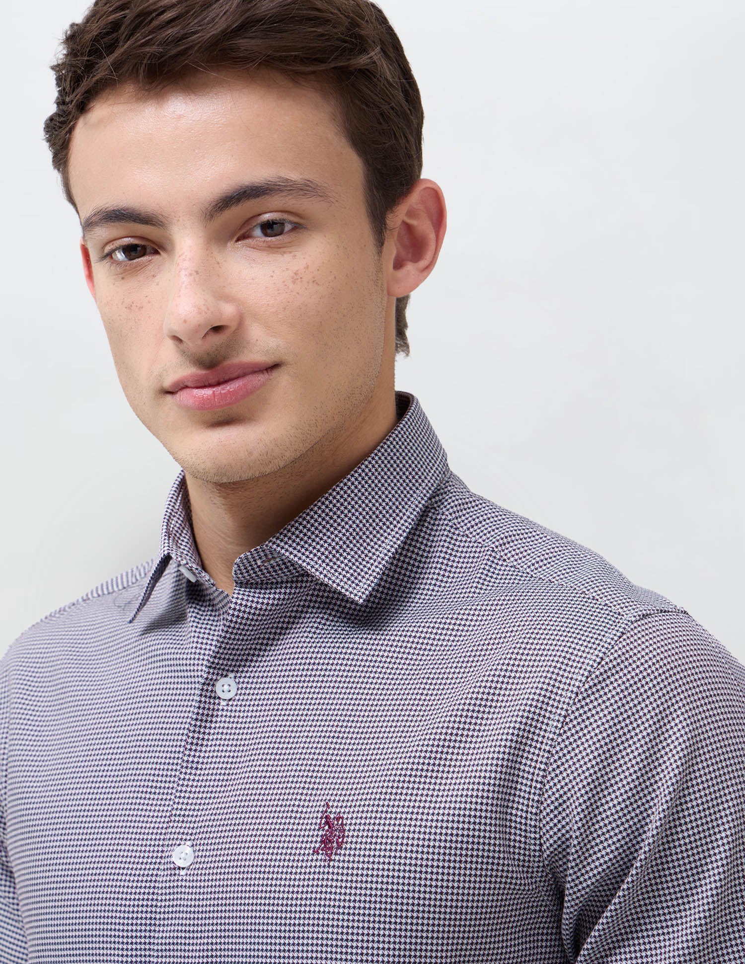 Twill Houndstooth Shirt - Image 7