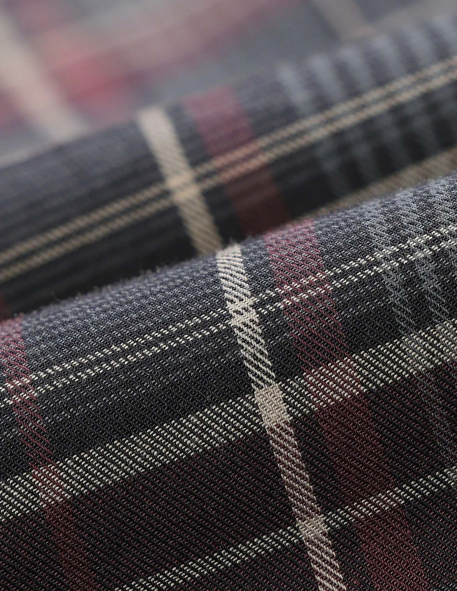 Twill Plaid Checked Shirt - Image 2