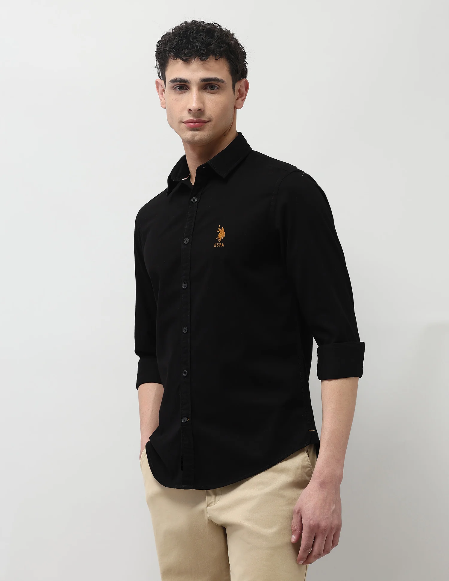 Twill Pure Cotton Shirt - Image 4