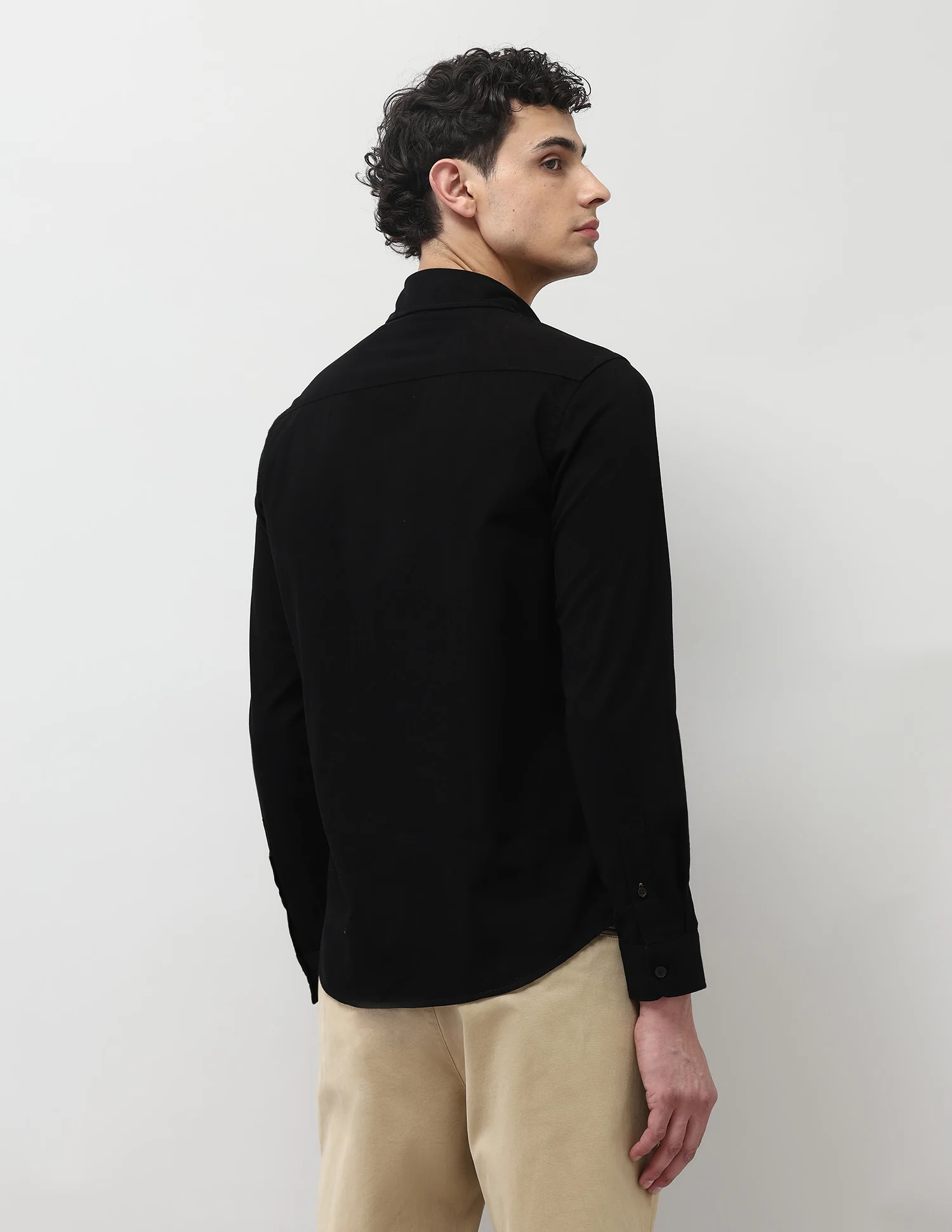 Twill Pure Cotton Shirt - Image 5