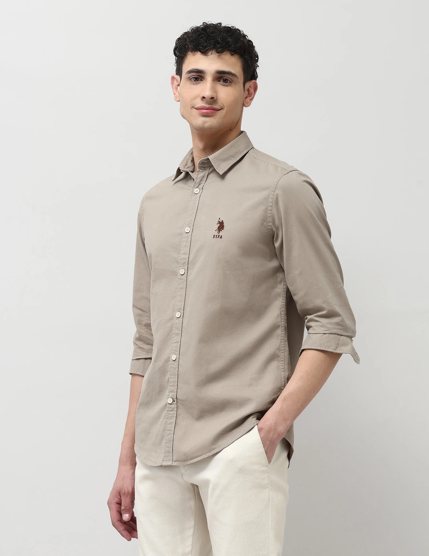 Twill Pure Cotton Shirt - Image 4