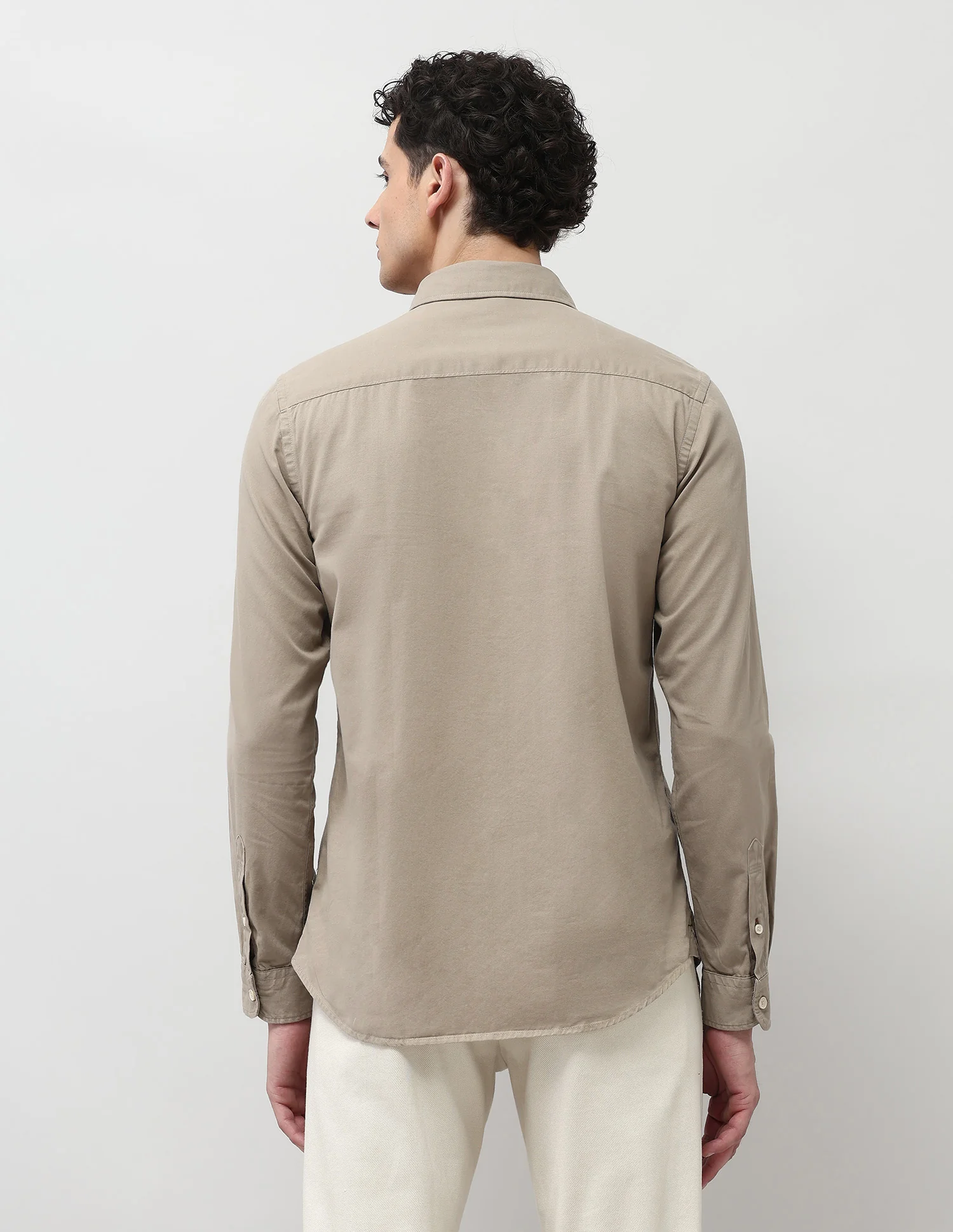 Twill Pure Cotton Shirt - Image 5