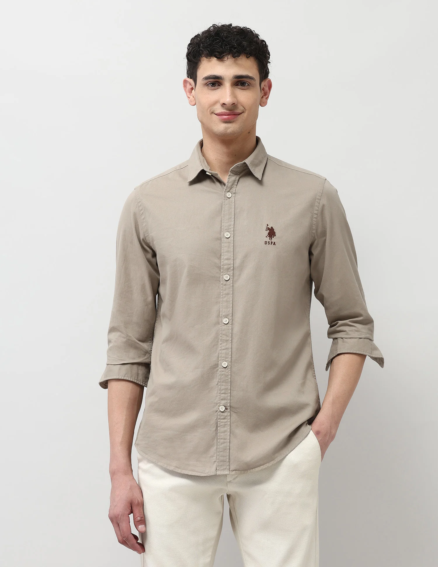 Twill Pure Cotton Shirt - Image 6