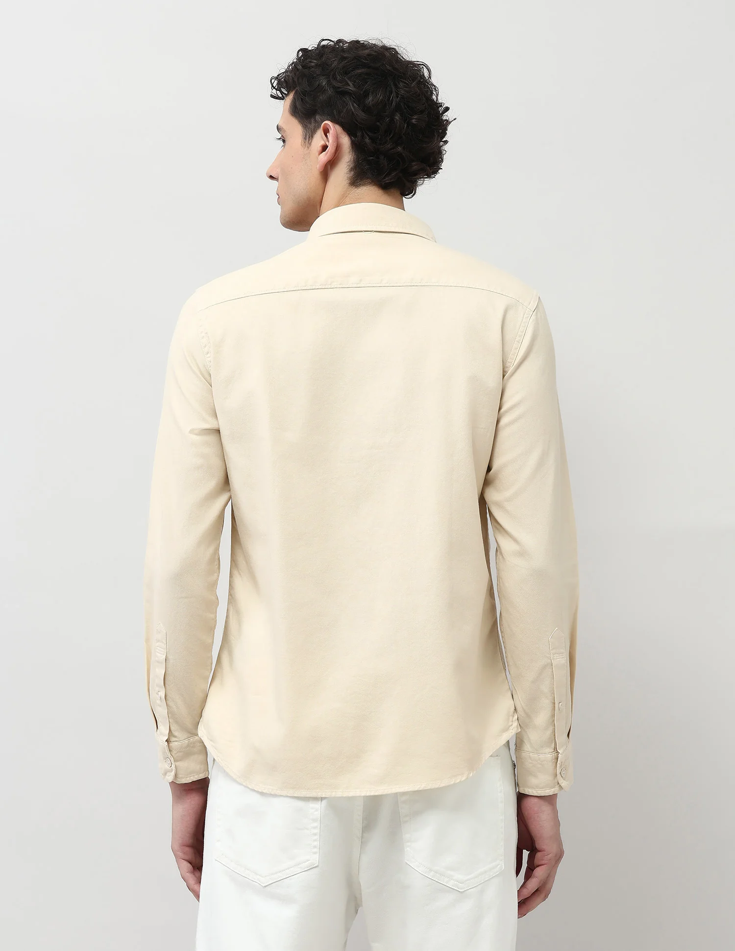 Twill Pure Cotton Shirt - Image 5