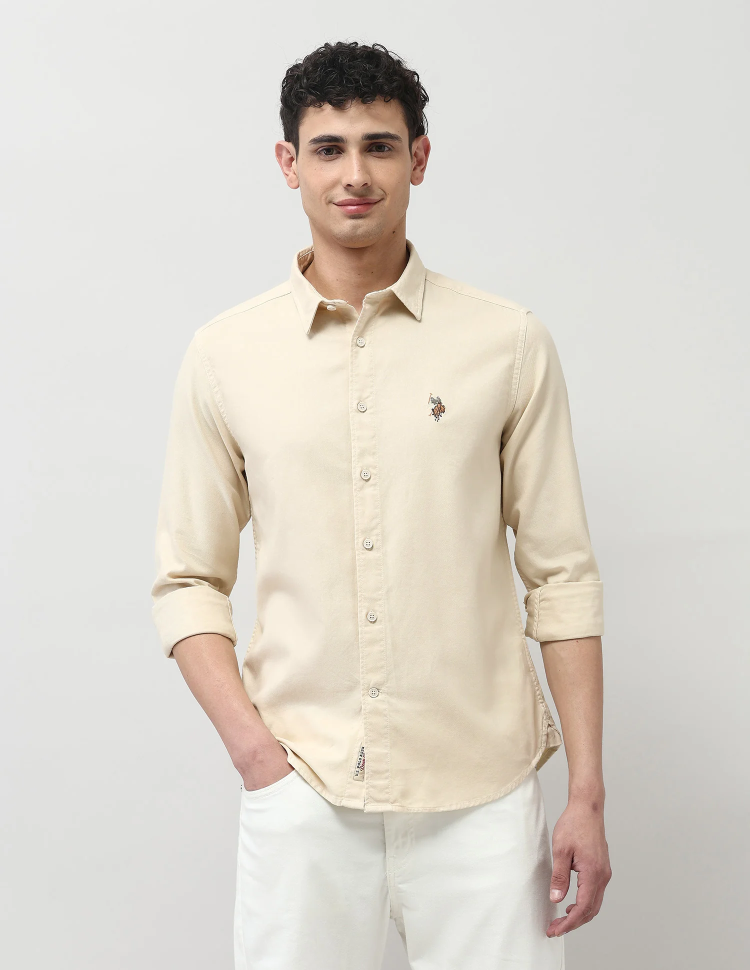 Twill Pure Cotton Shirt - Image 6