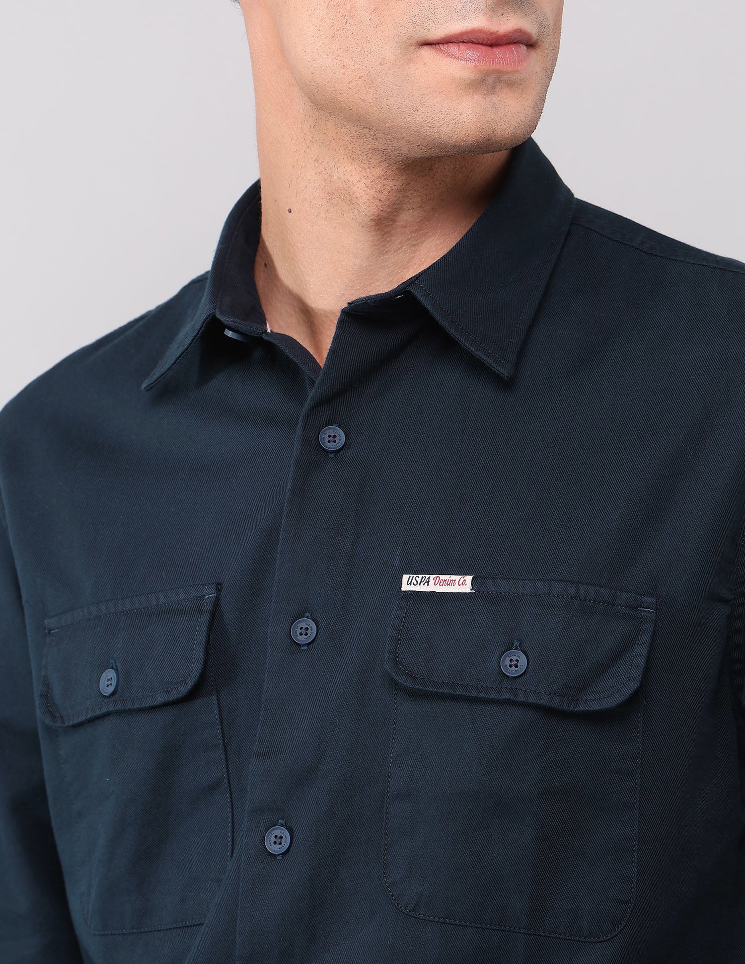 Twill Pure Cotton Shirt - Image 7