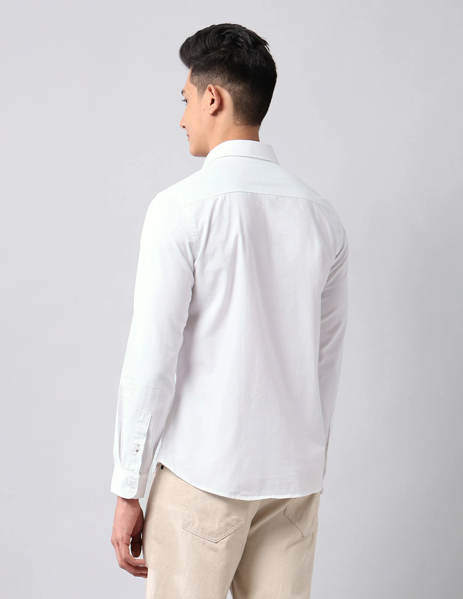 Twill Pure Cotton Shirt - Image 5