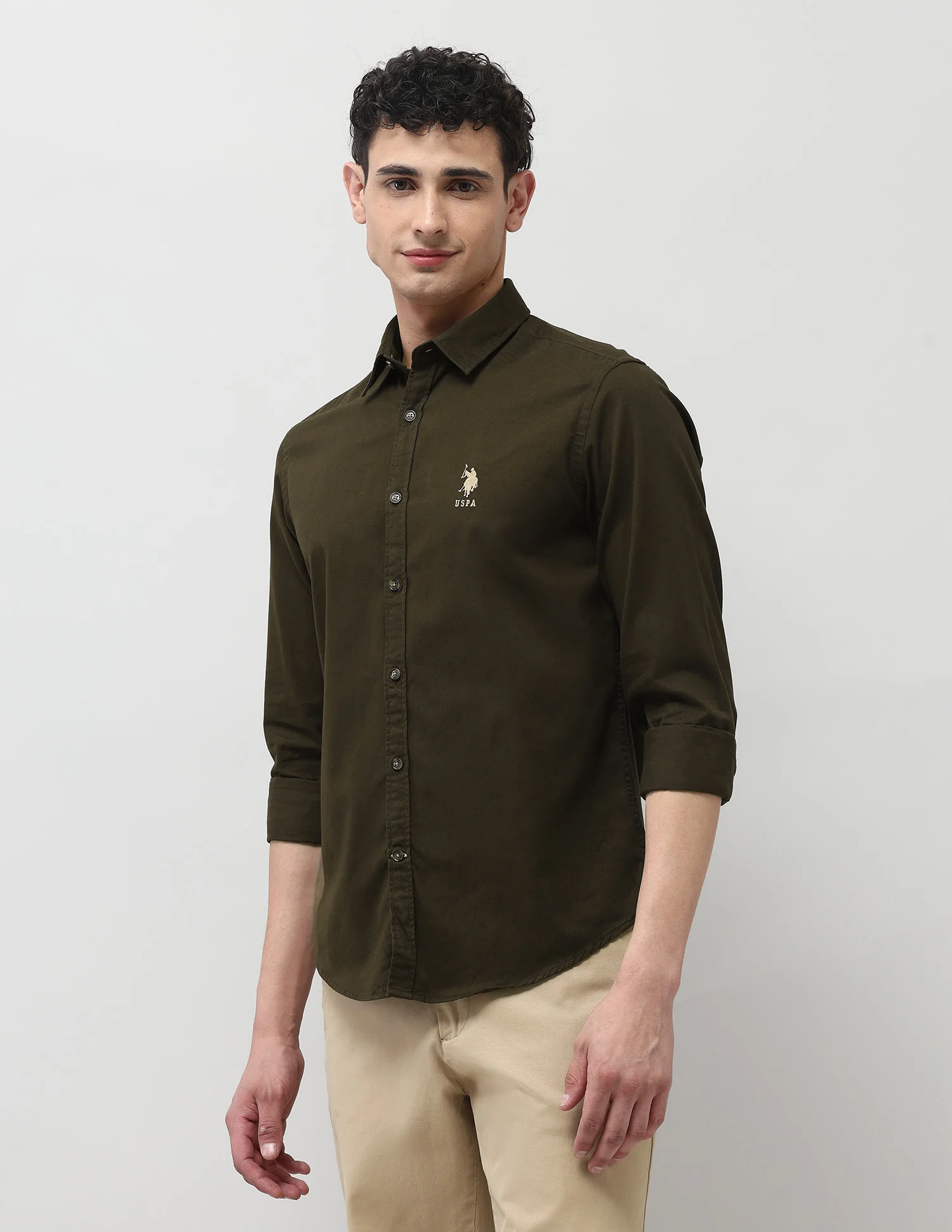 Twill Pure Cotton Shirt - Image 4