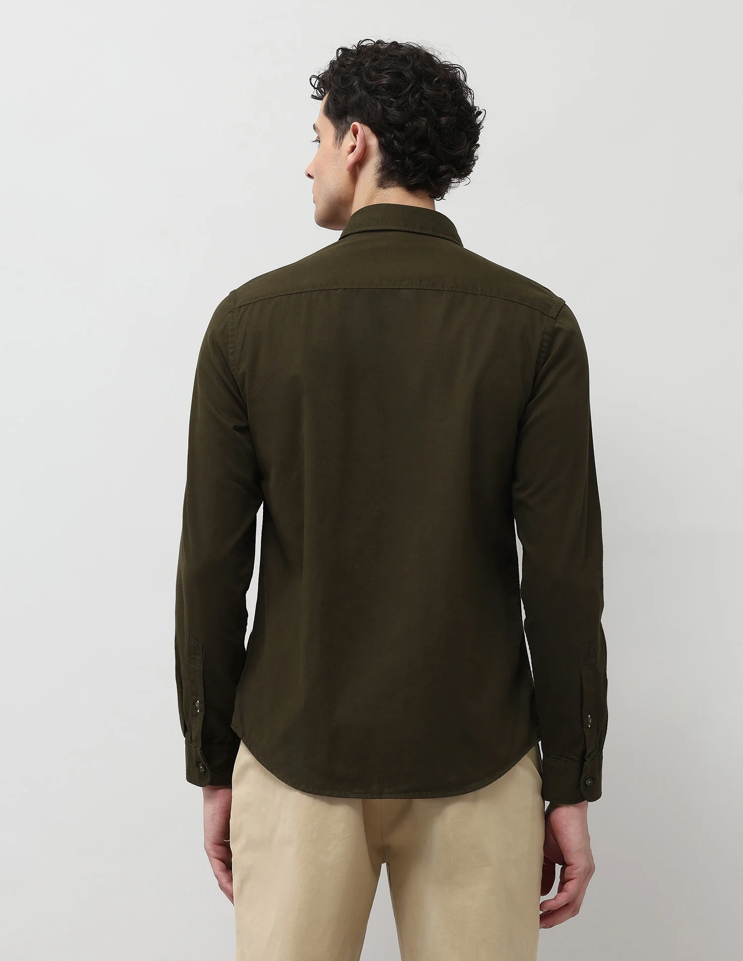 Twill Pure Cotton Shirt - Image 5