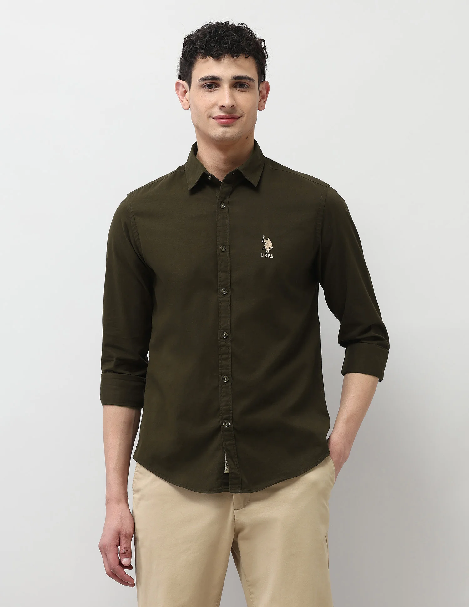 Twill Pure Cotton Shirt - Image 6