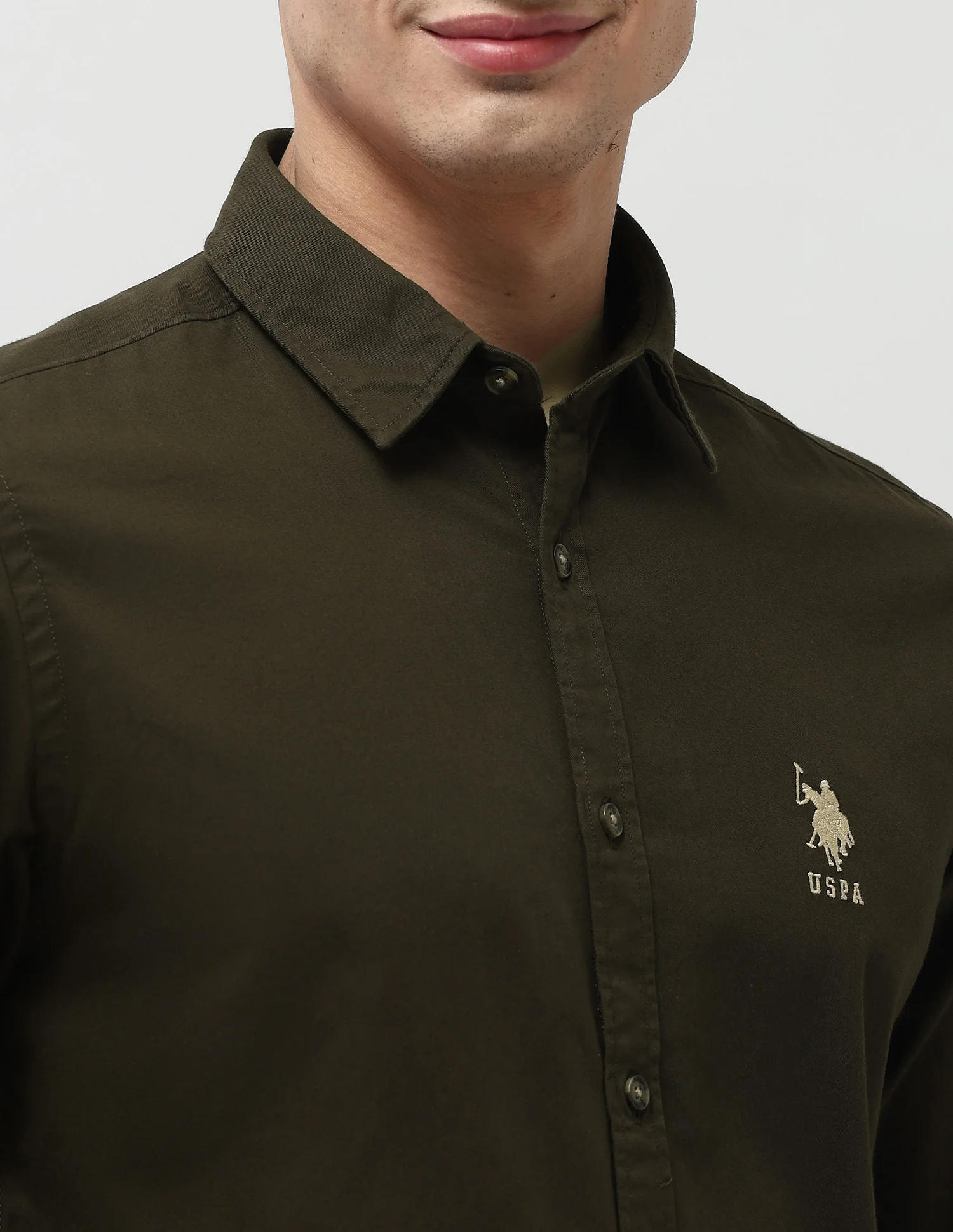 Twill Pure Cotton Shirt - Image 7