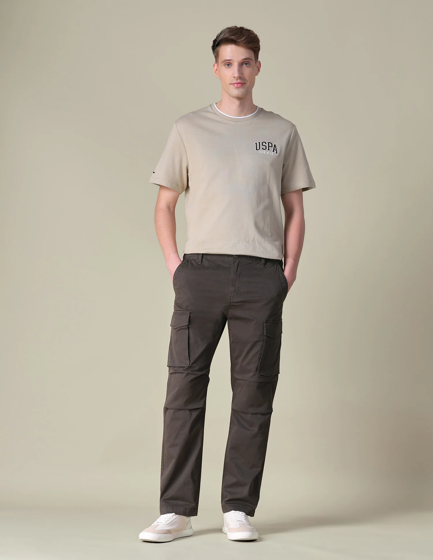 Twill Regular Fit Cargos - Image 3