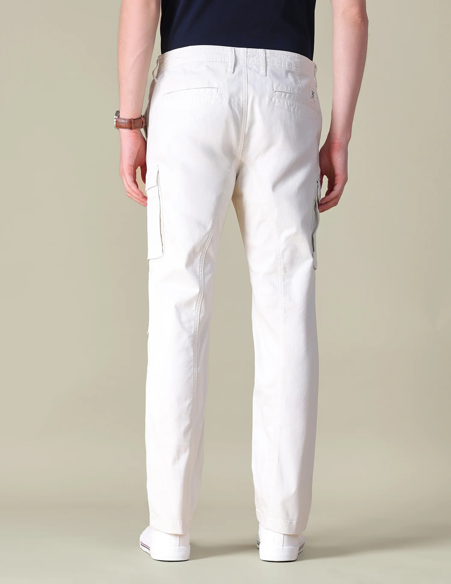 Twill Regular Fit Cargos - Image 5