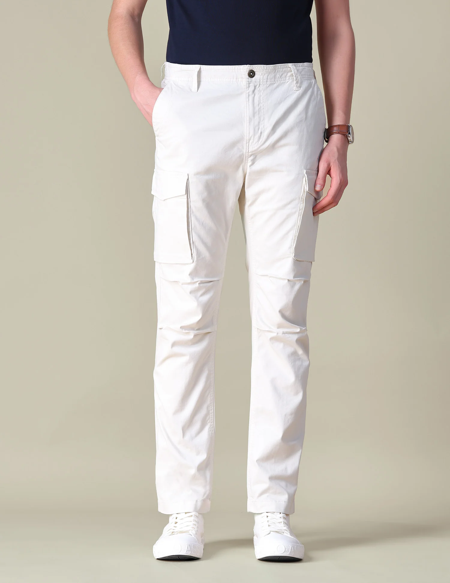 Twill Regular Fit Cargos - Image 6