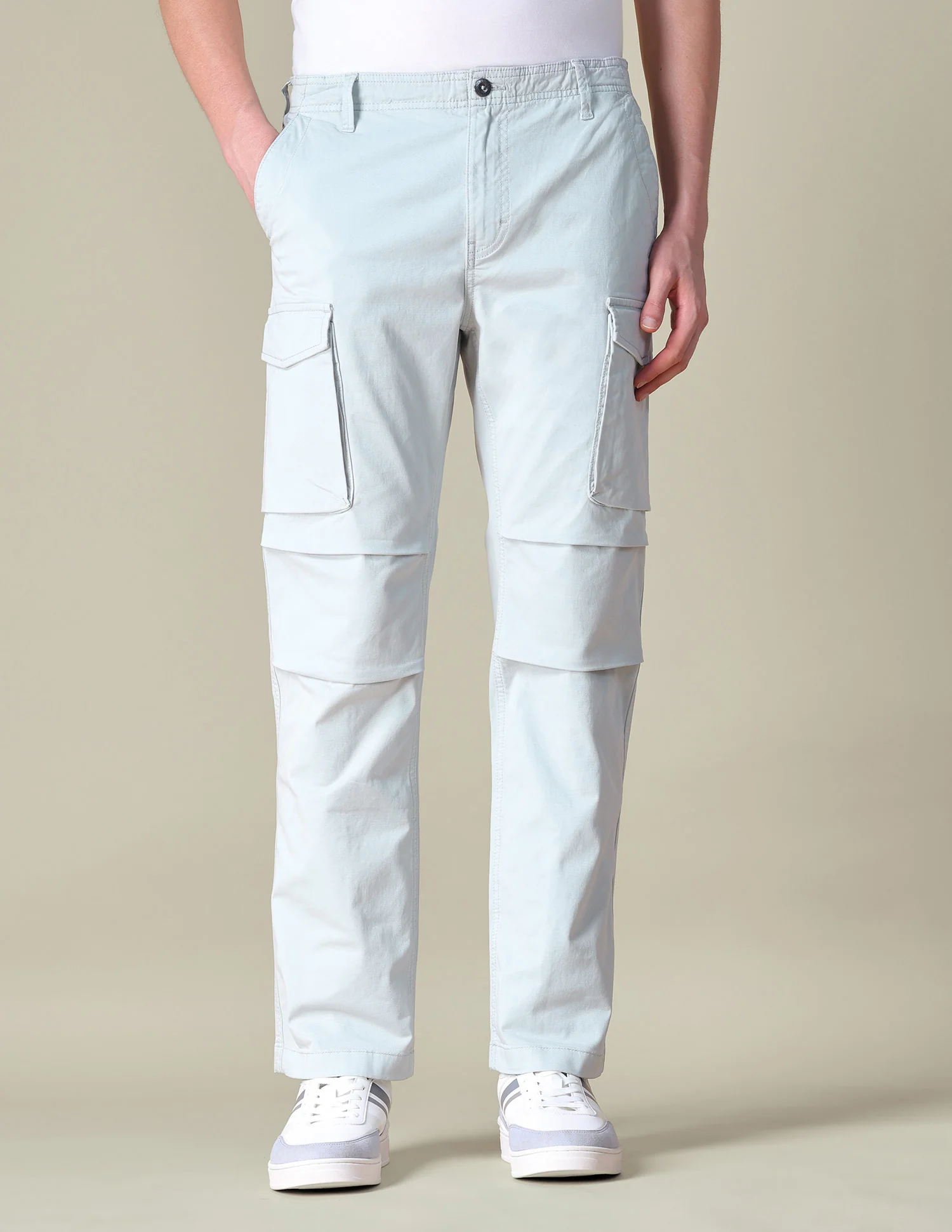Twill Regular Fit Cargos - Image 6