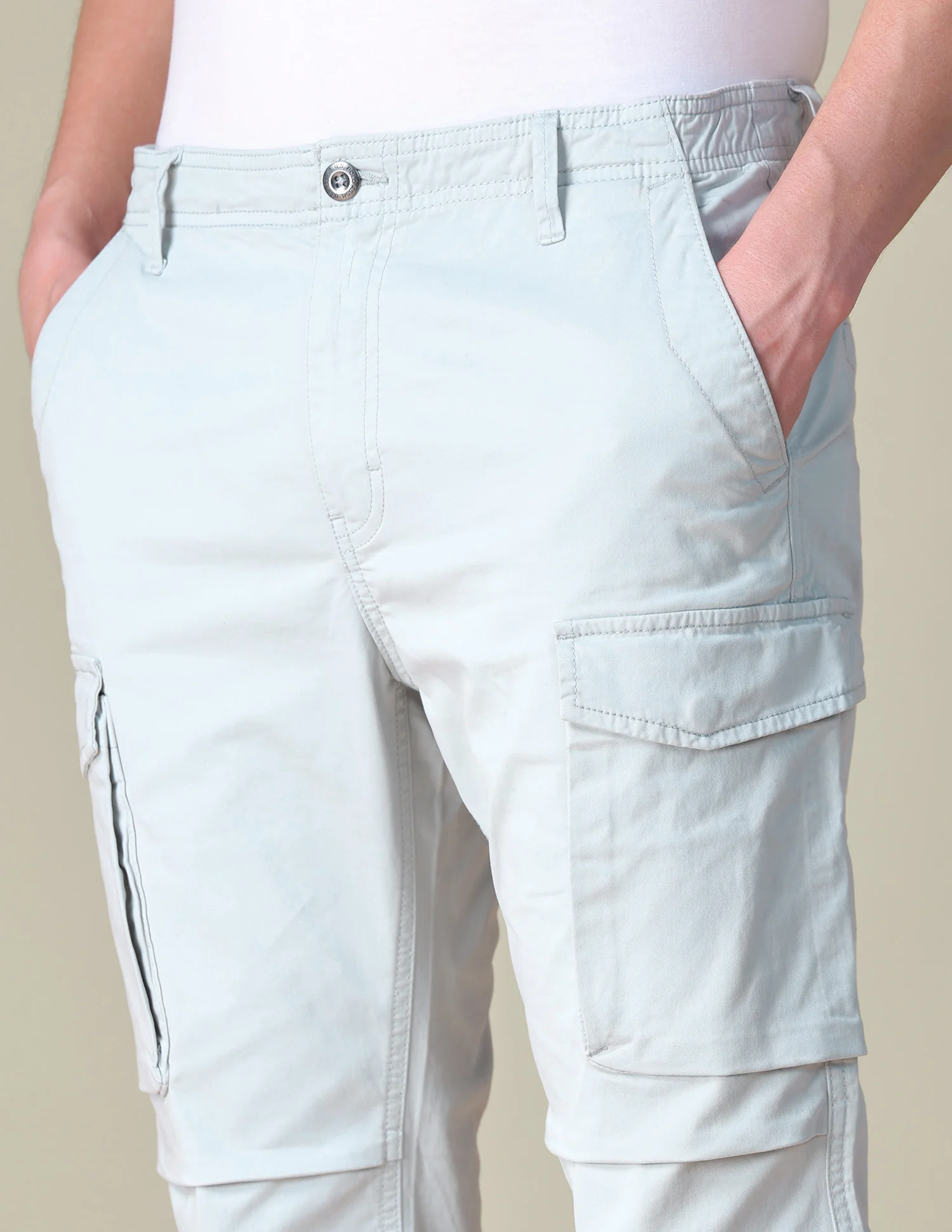 Twill Regular Fit Cargos - Image 7