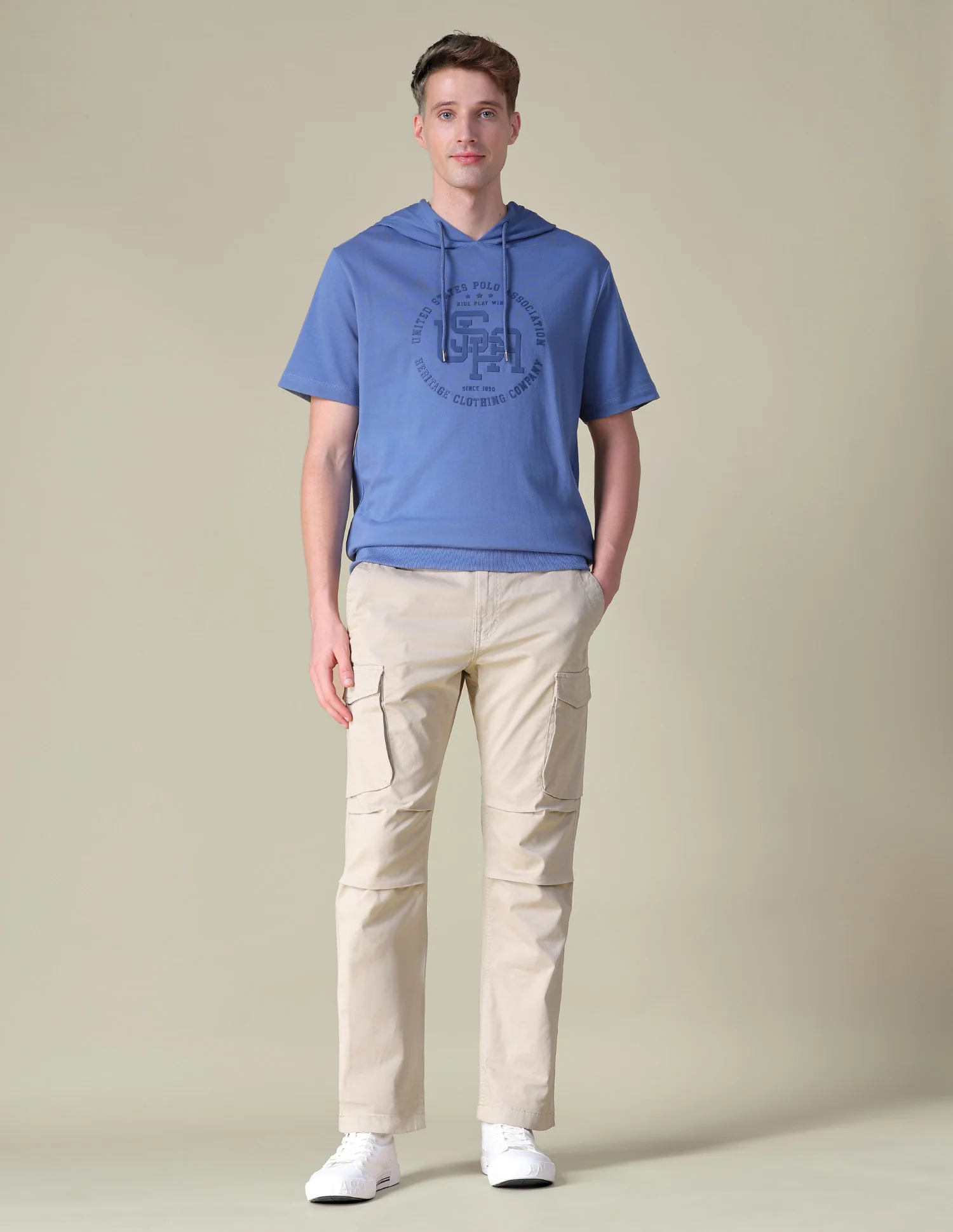 Twill Regular Fit Cargos - Image 4