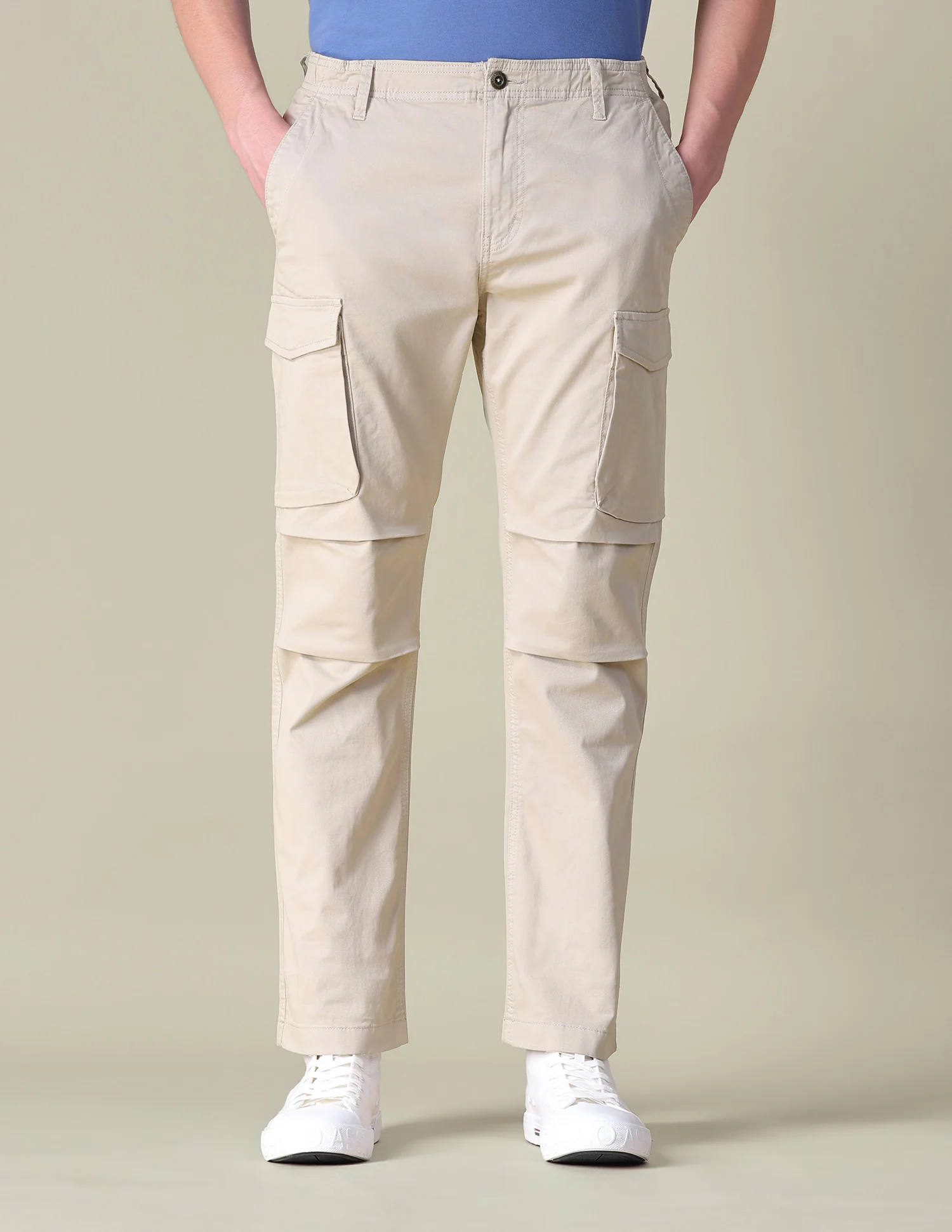 Twill Regular Fit Cargos - Image 7